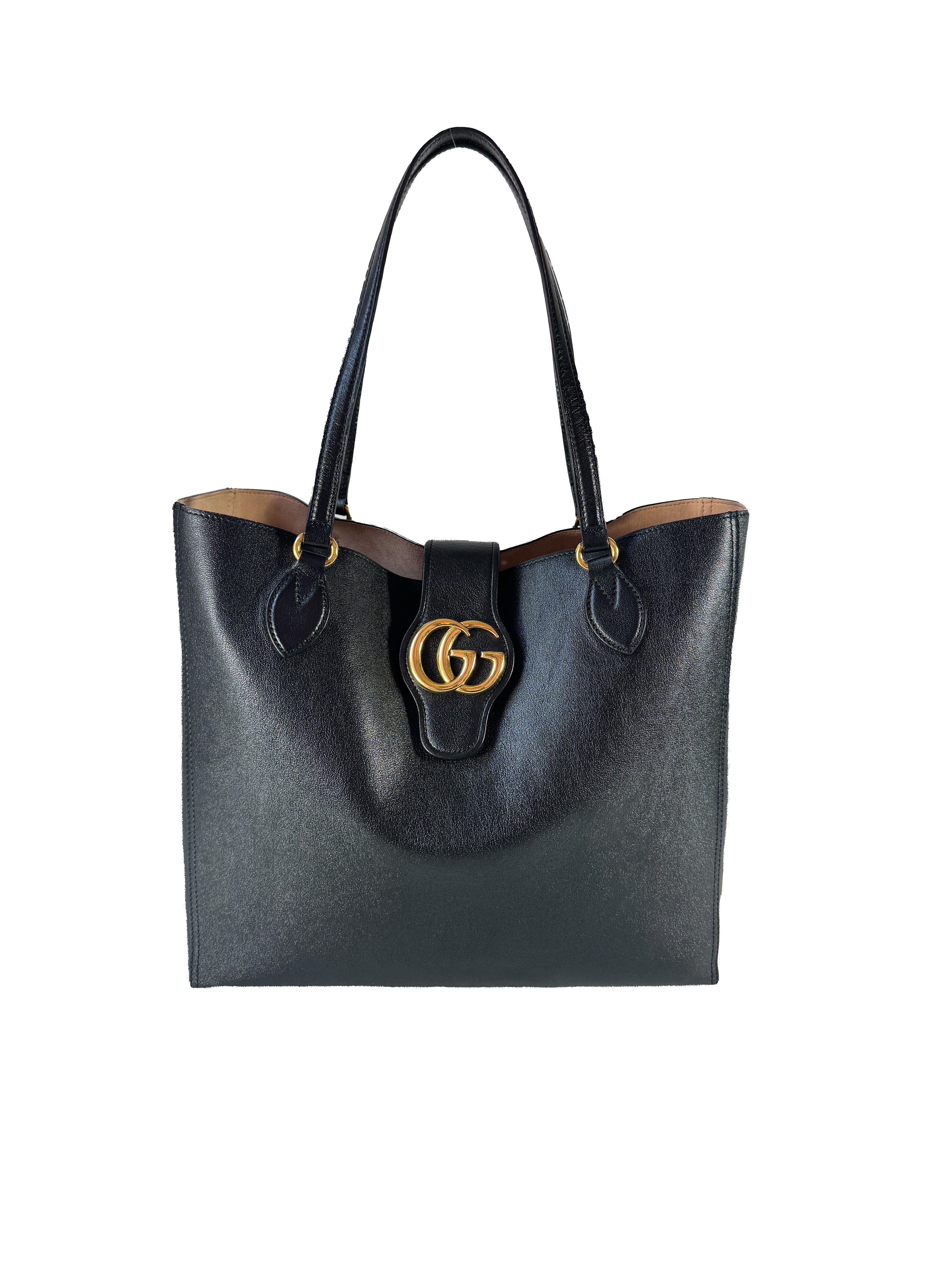 Gucci black Dahlia small tote 6495777498879