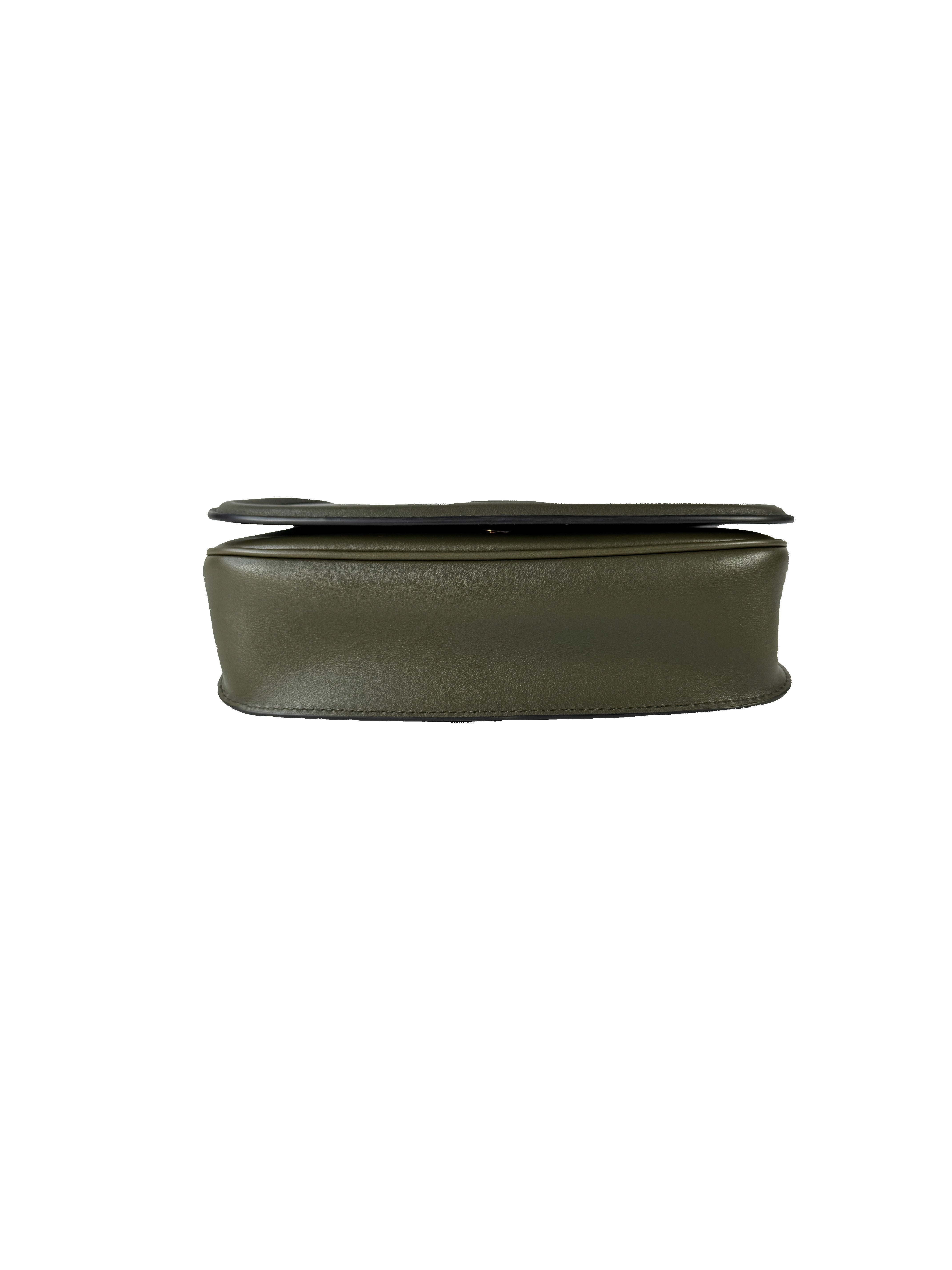 Gucci olive green Blondie medium 815714-520981