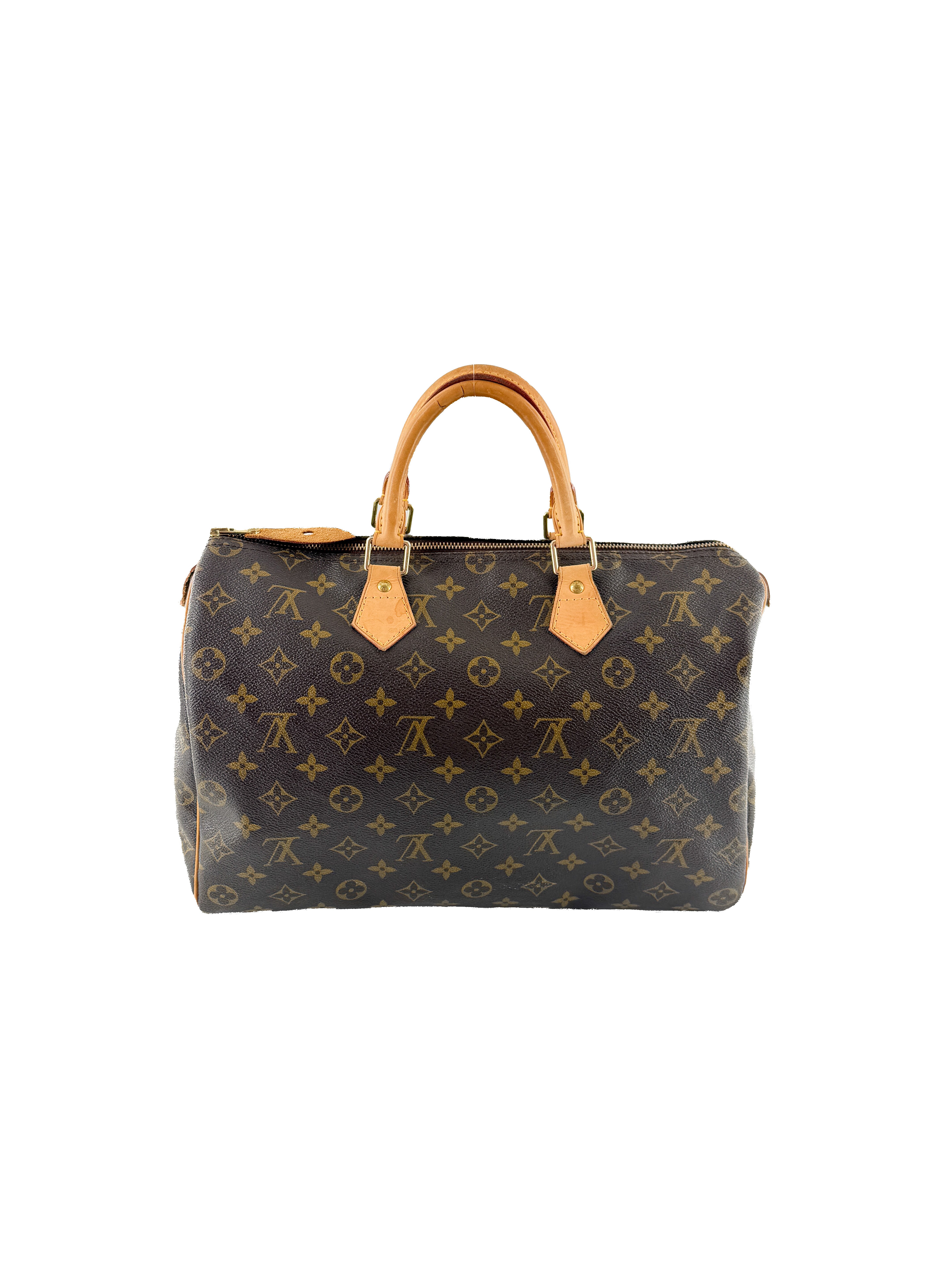 Louis Vuitton monogram speedy 35 SD4112