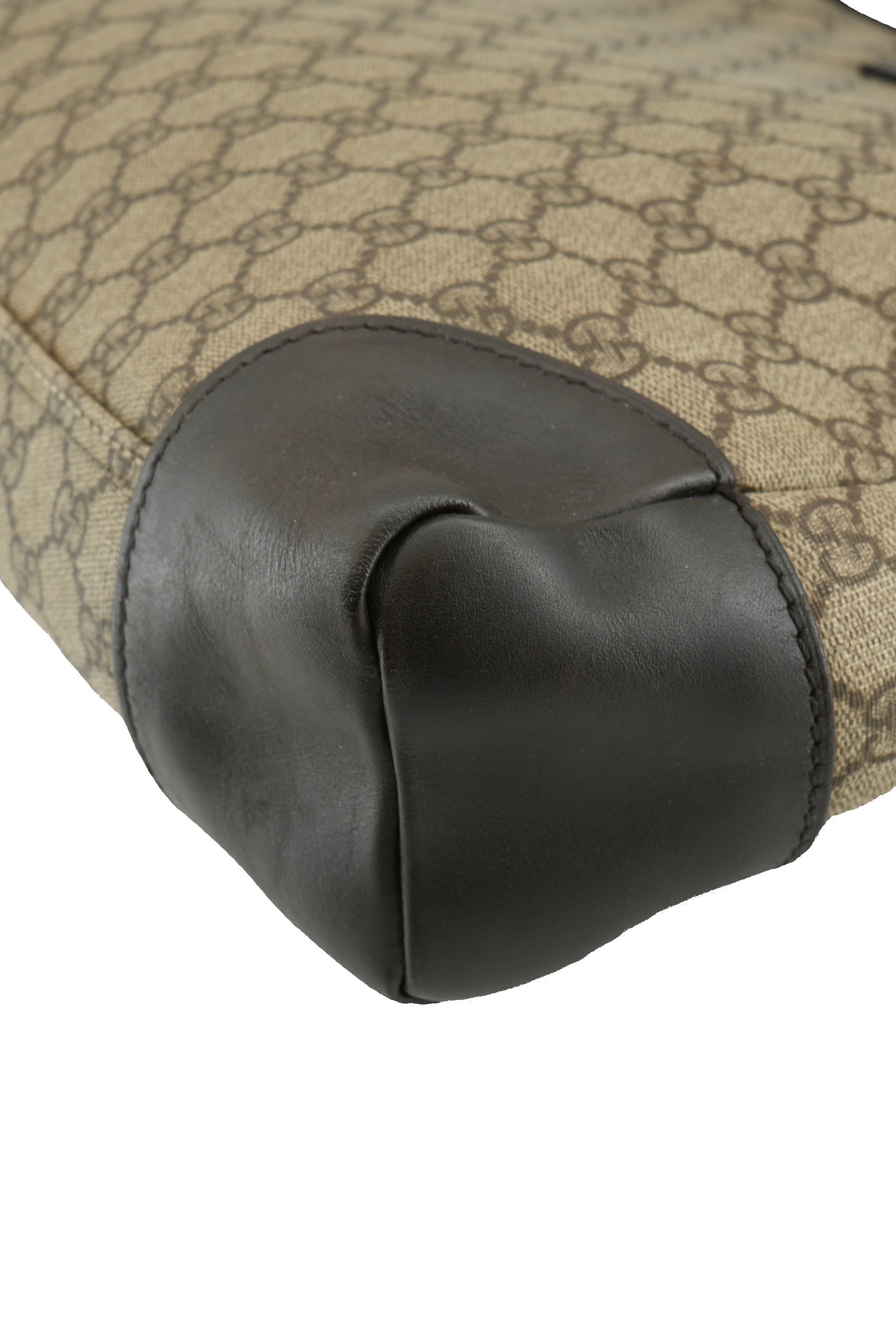 Gucci brown GG coated canvas crossbody 110054 1705