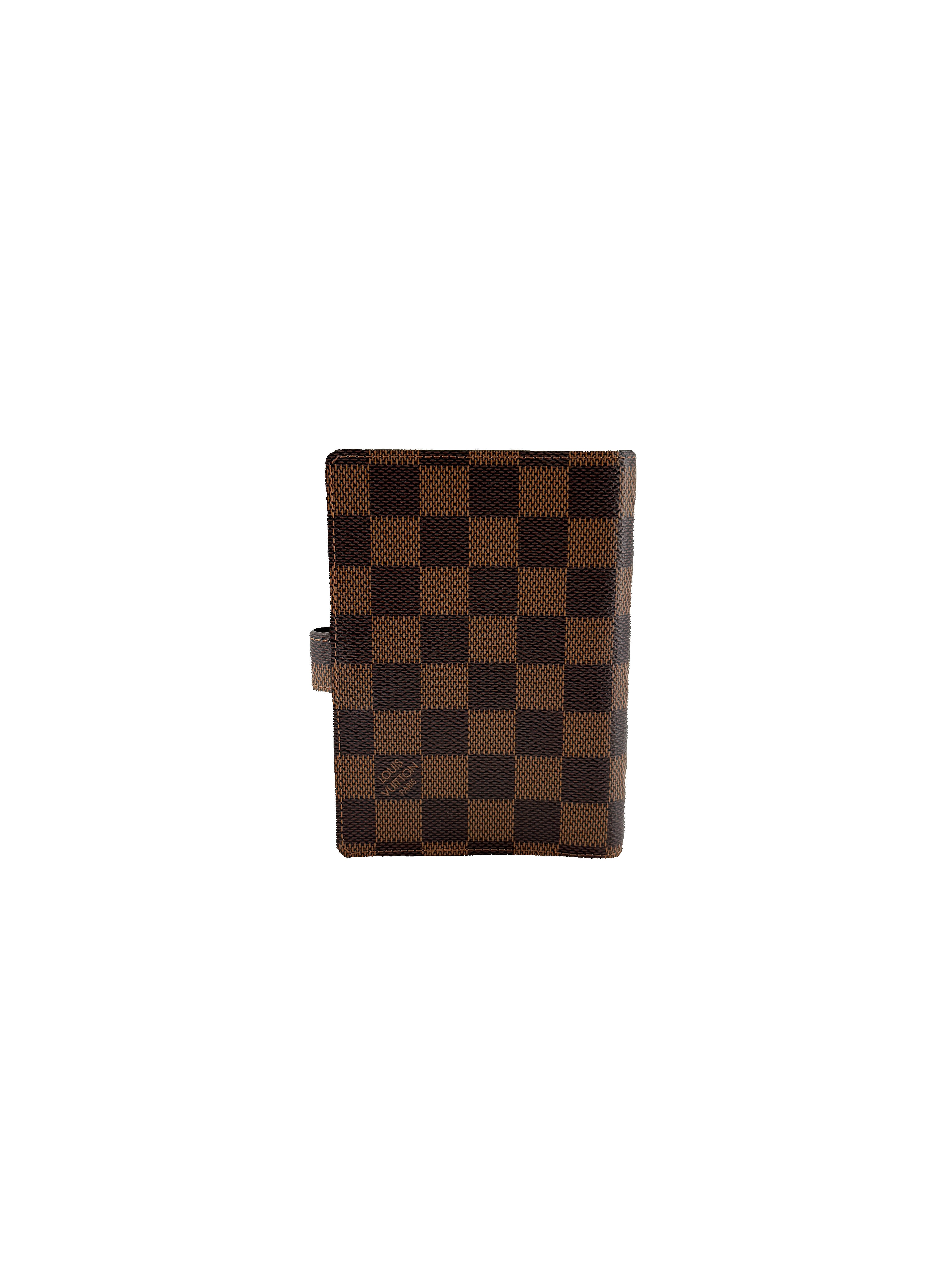 Louis Vuitton damier ebene Agenda PM CA4171