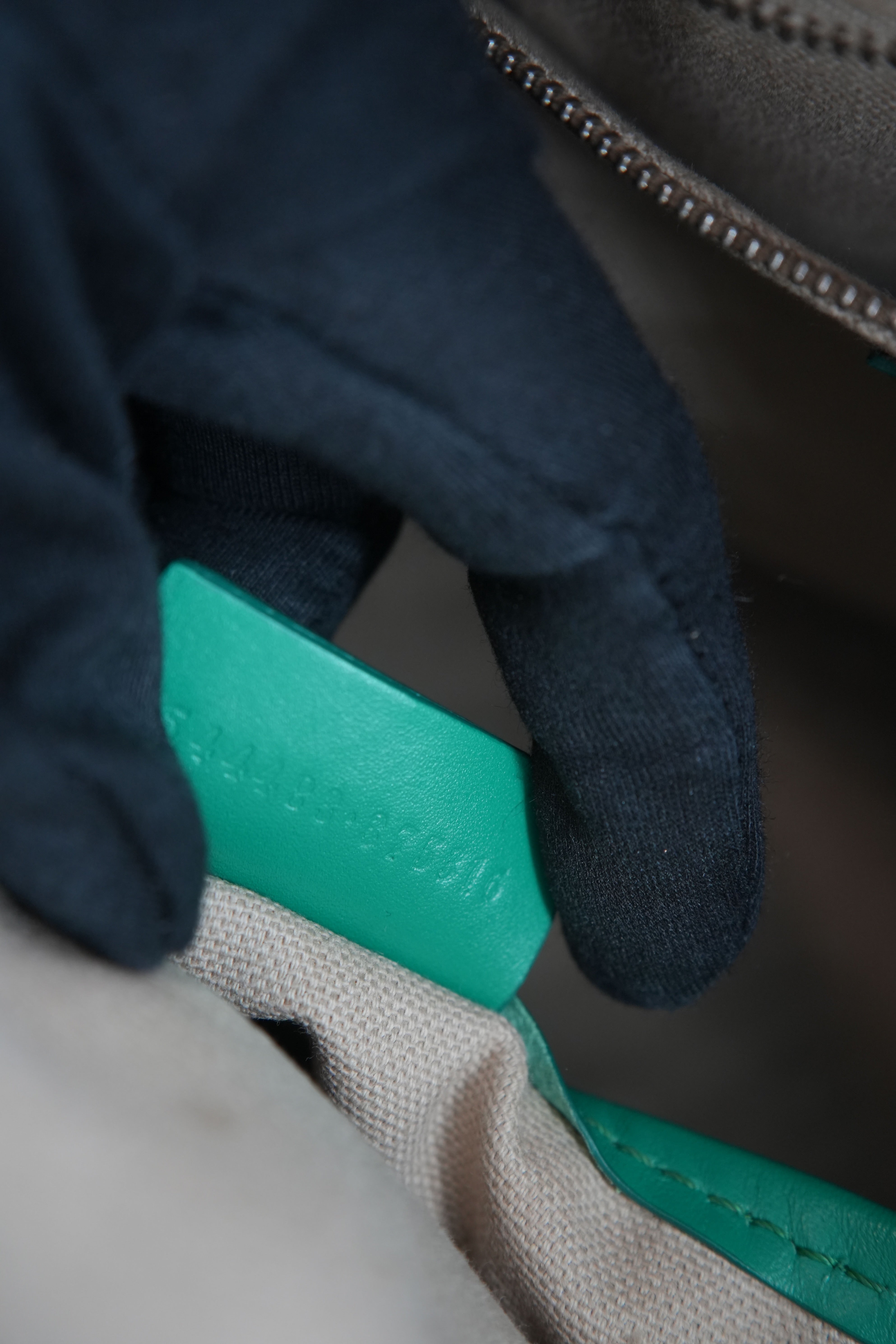 Alexander McQueen green legend crossbody