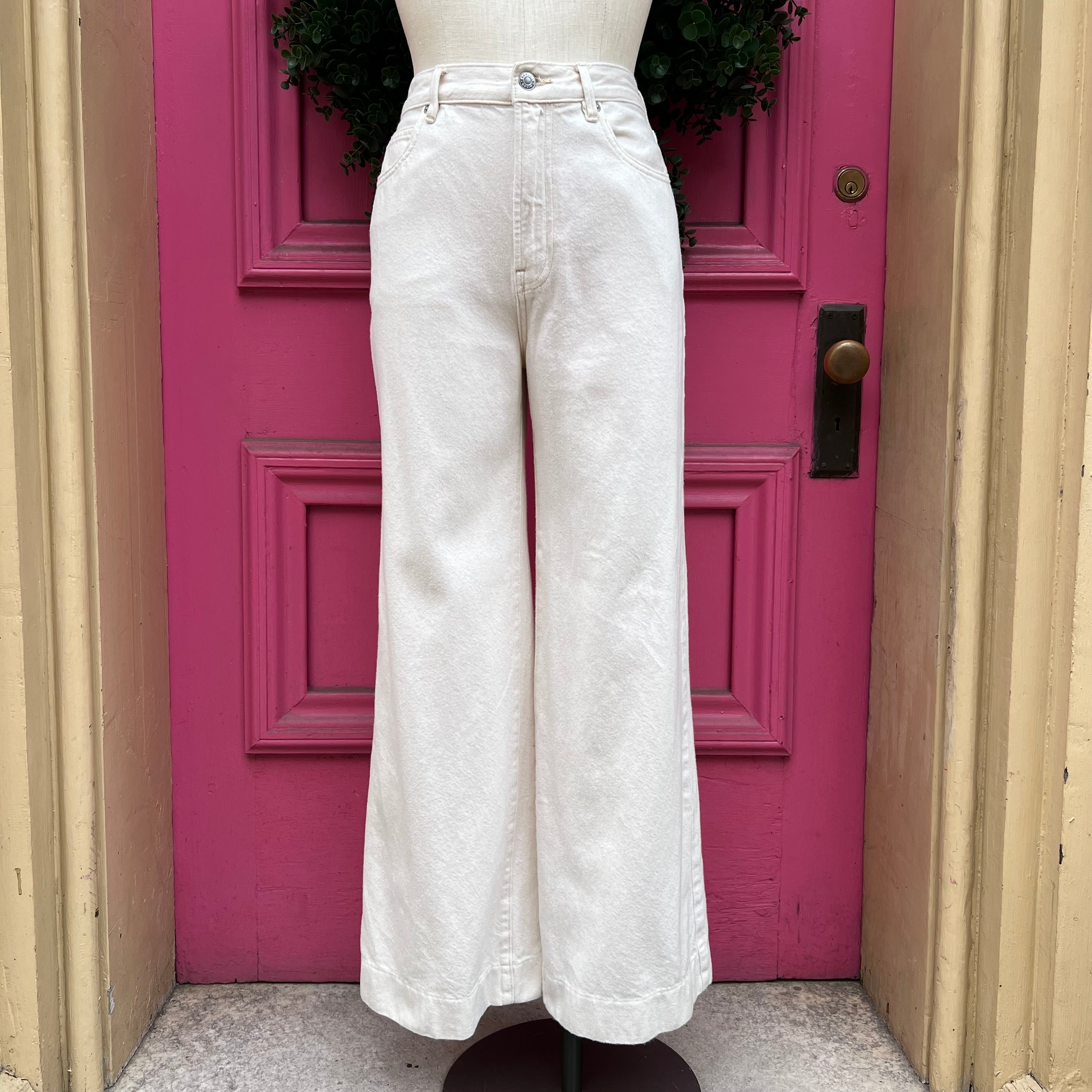 Everlane the summer wide leg jeans size 4