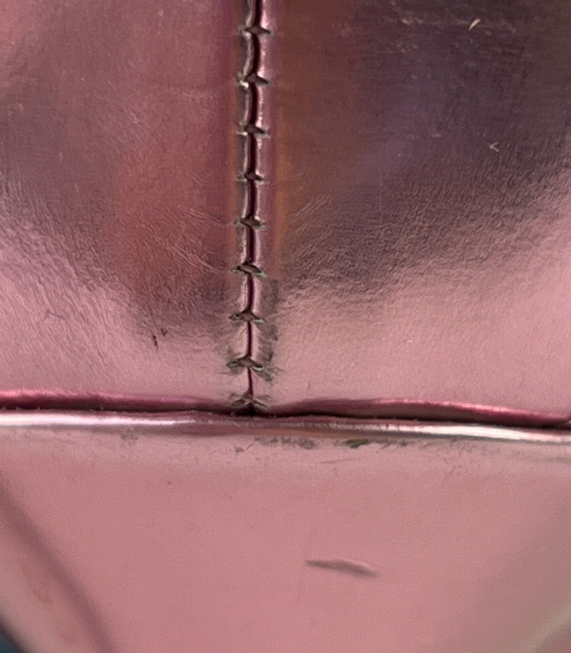 Christian Dior pink blue printed Cherie pump size 39