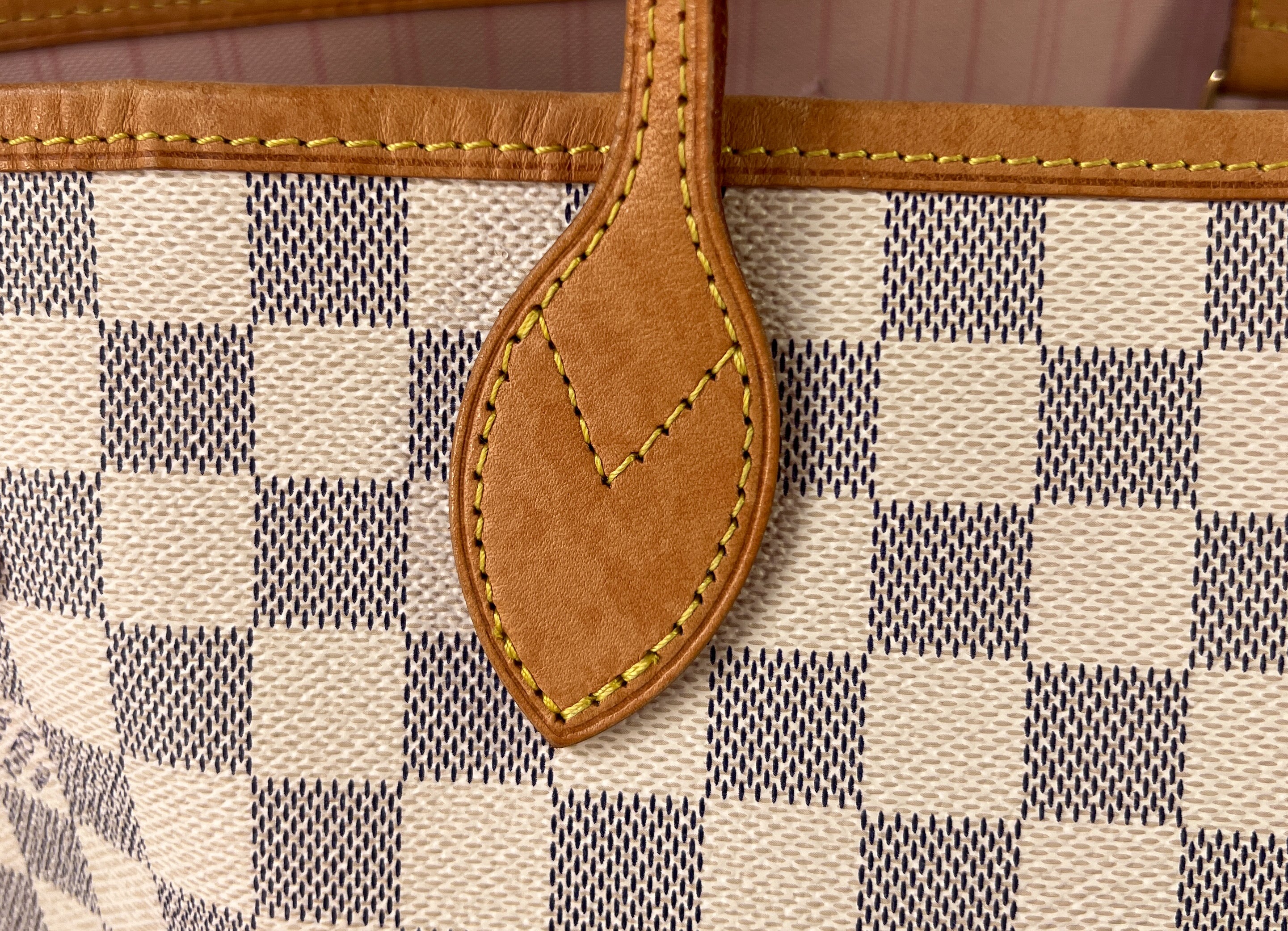 Louis Vuitton neverfull damier azur MM 2019