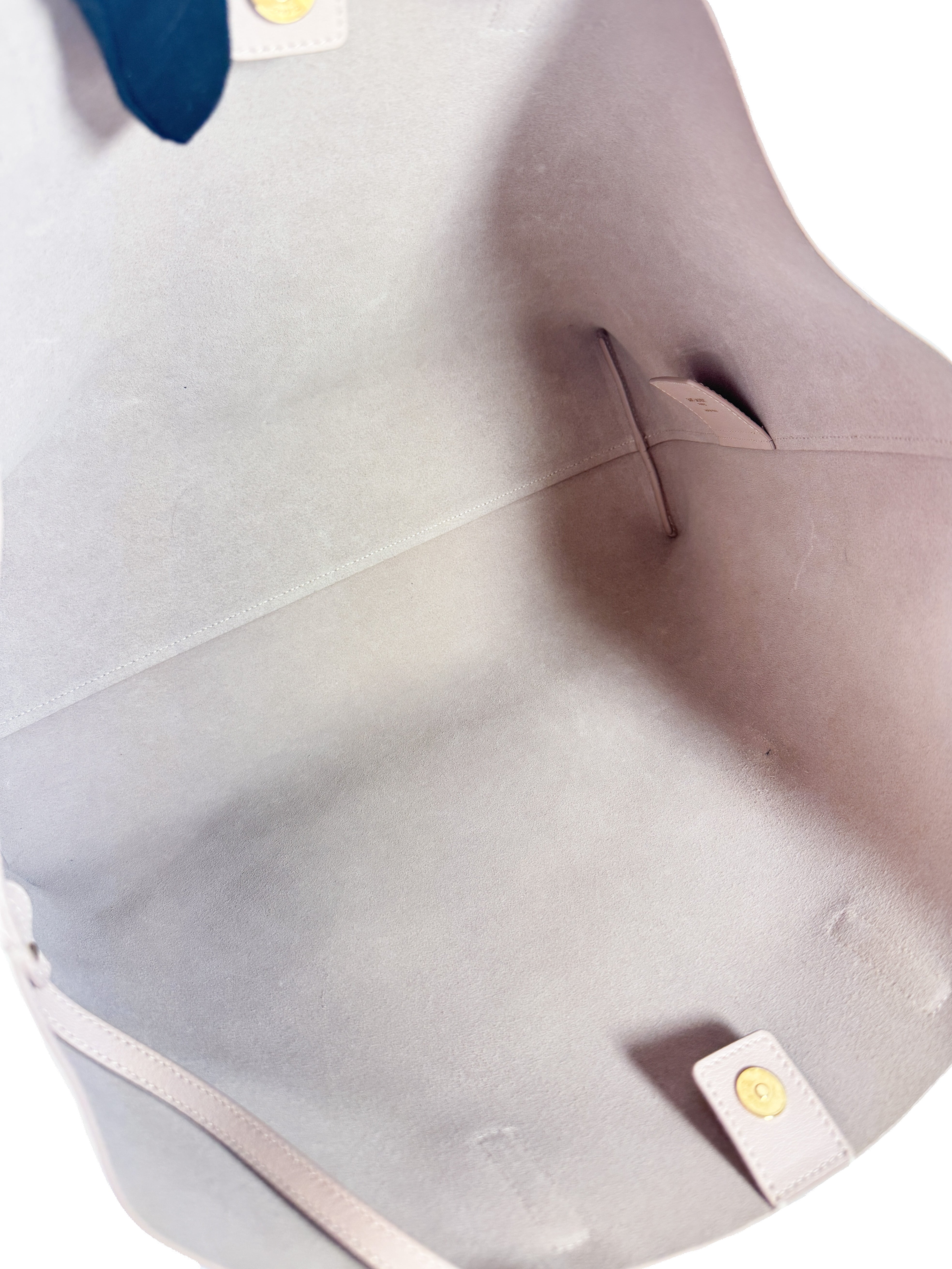 Saint Laurent light pink leather east west tote MAL394195-1217