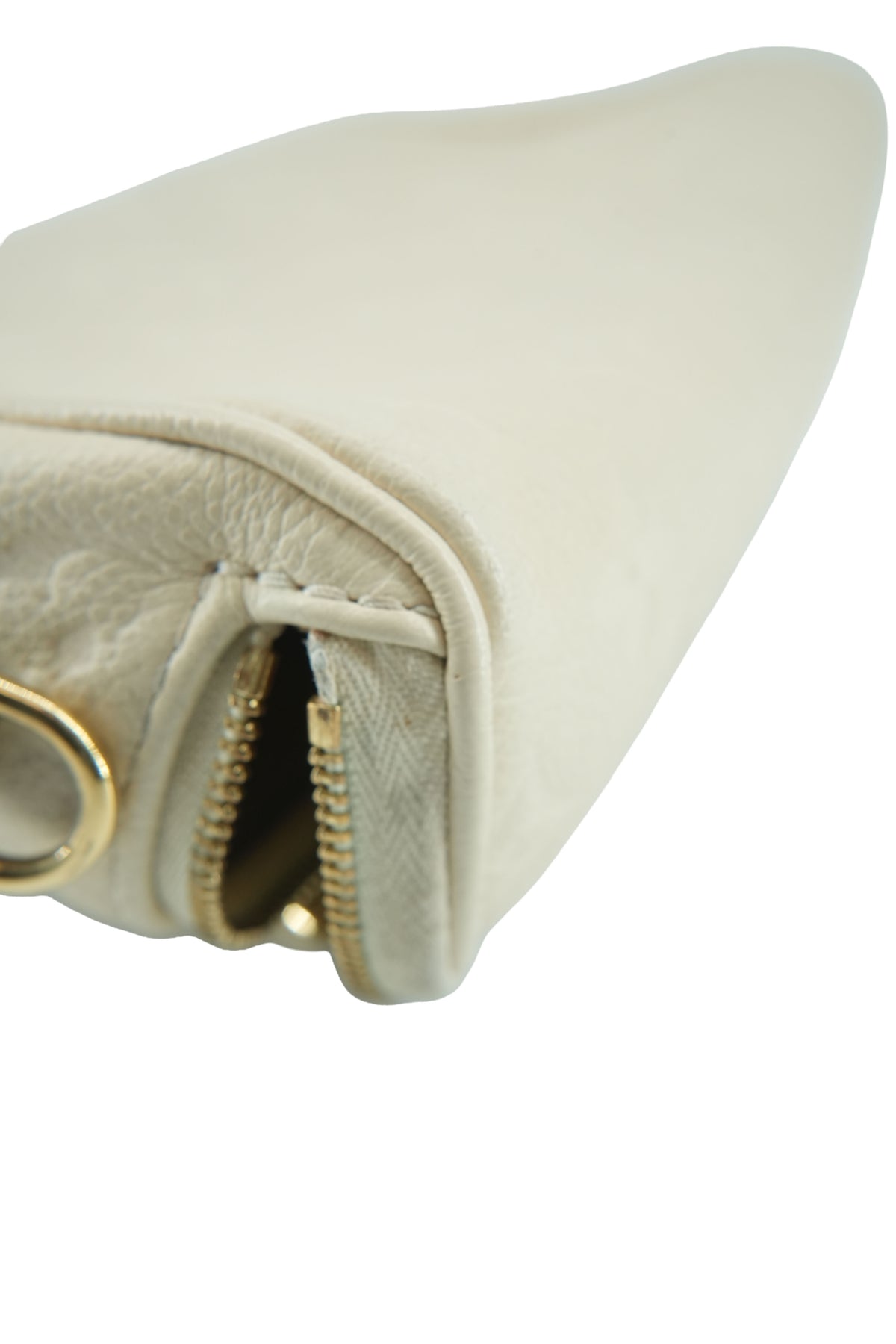 Louis Vuitton cream empreinte mini bumbag NFC
