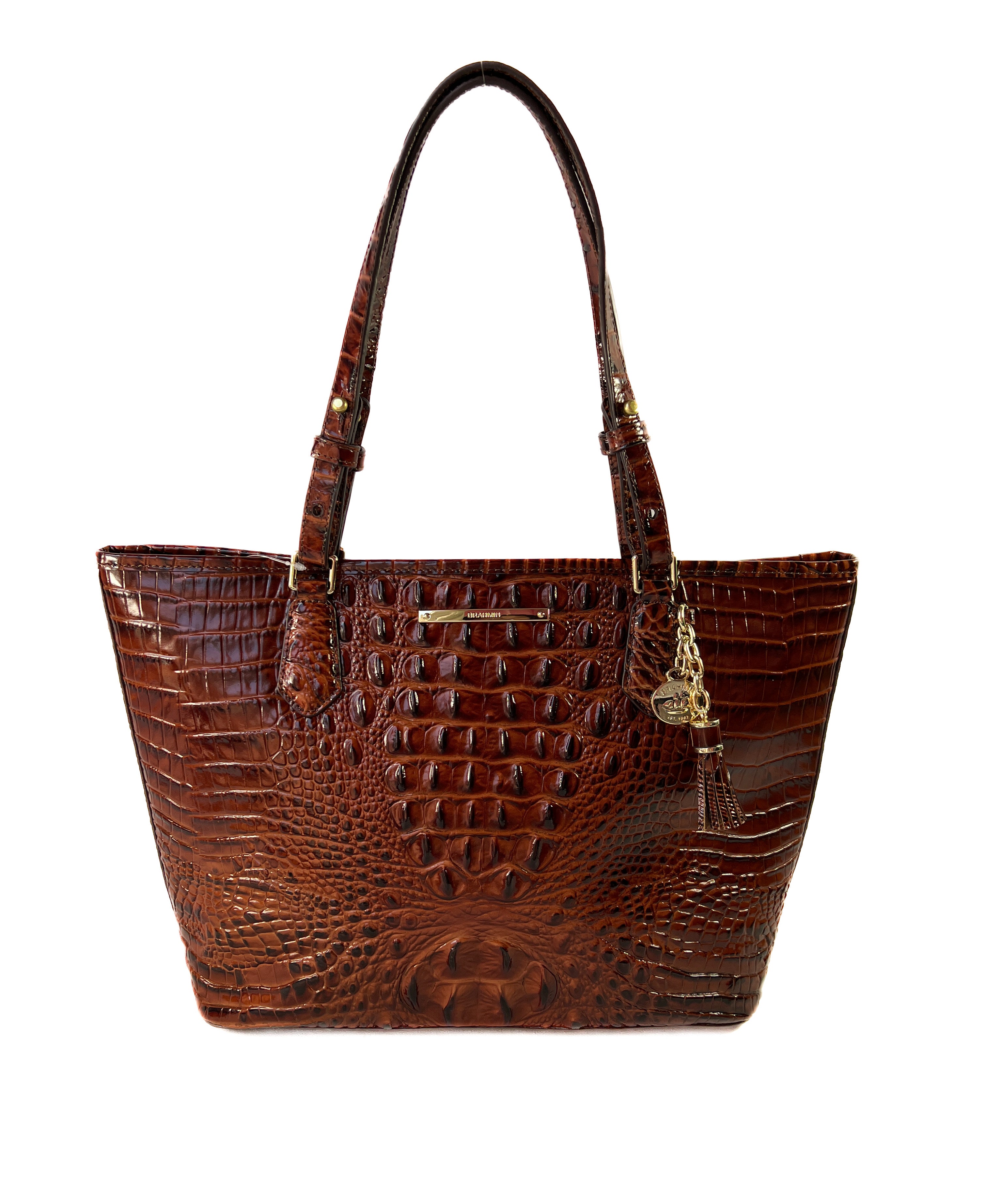 Brahmin brown medium Asher Melbourne tote