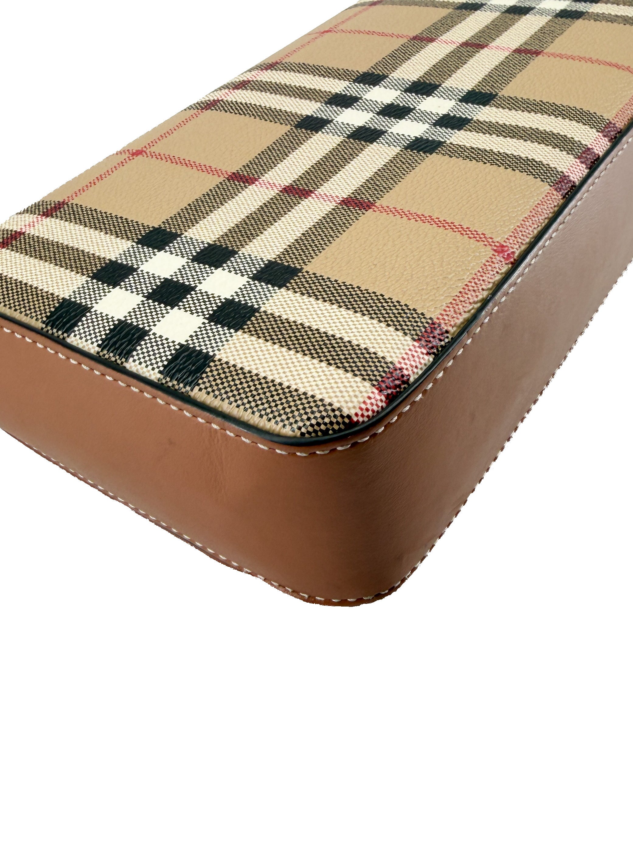 Burberry Hampshire check flap crossbody MDICSSTU75CHI