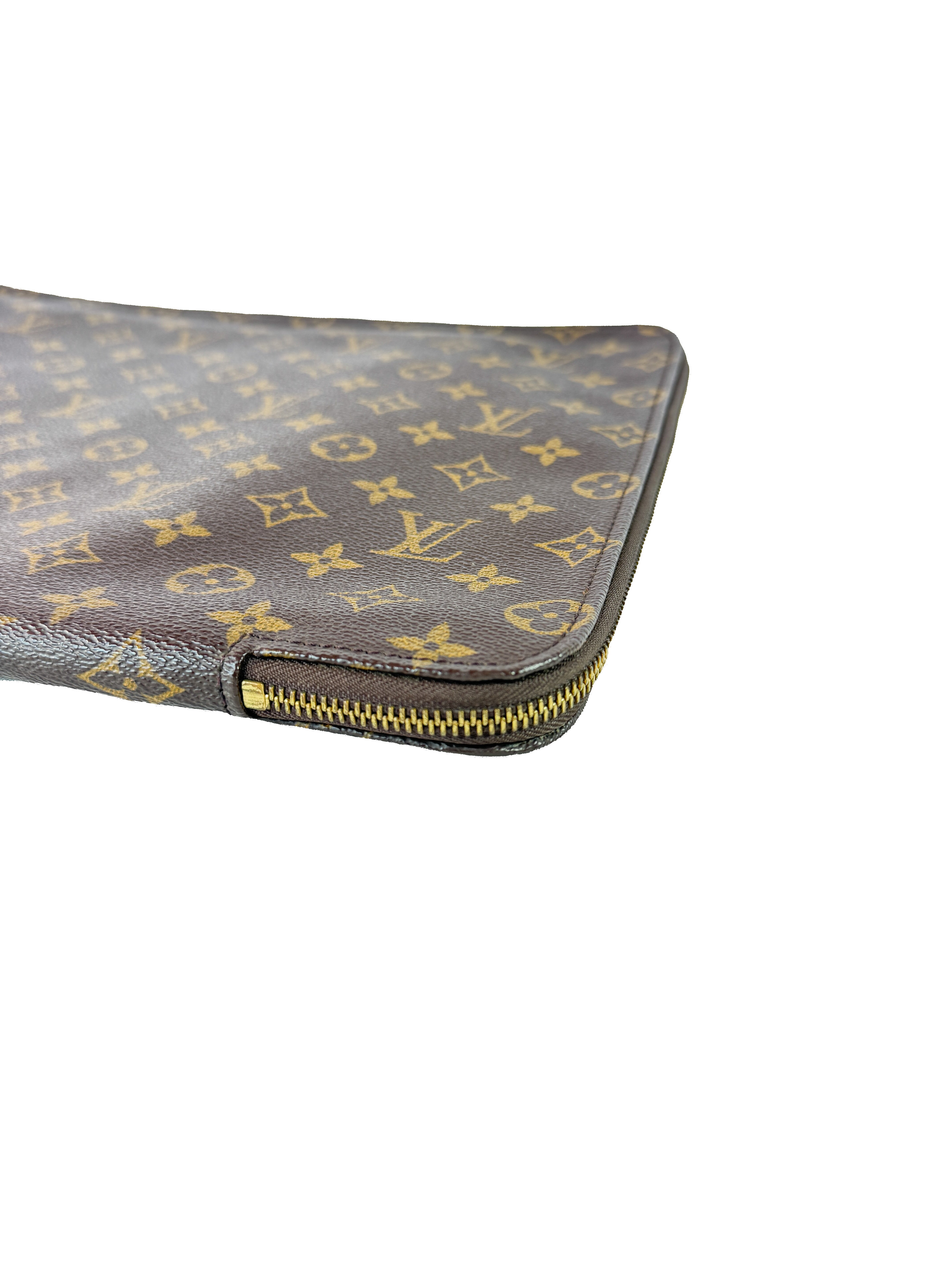 Louis Vuitton monogram vintage porte documents case TH0994