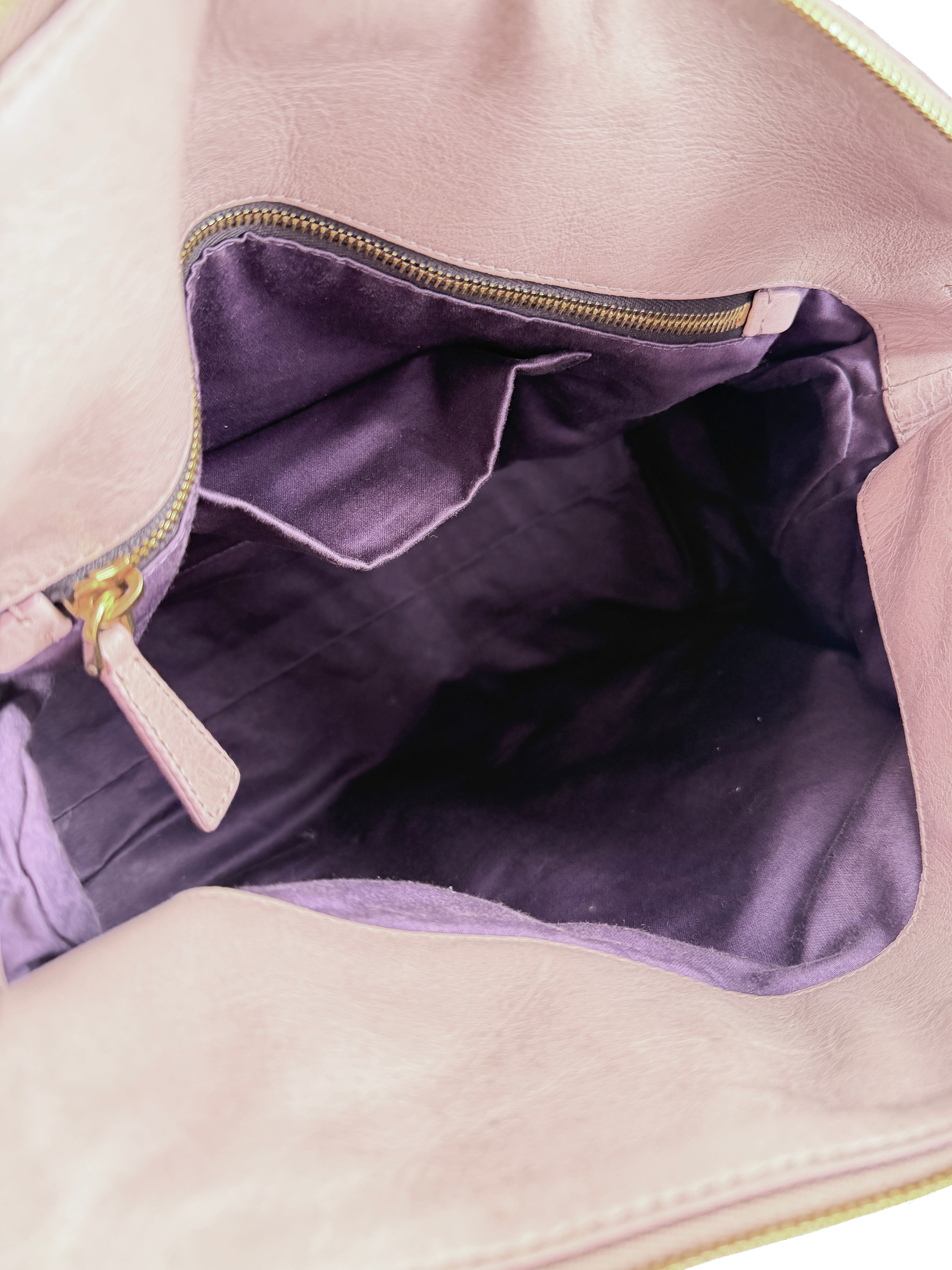 Miu Miu taupe blush Bow satchel 197