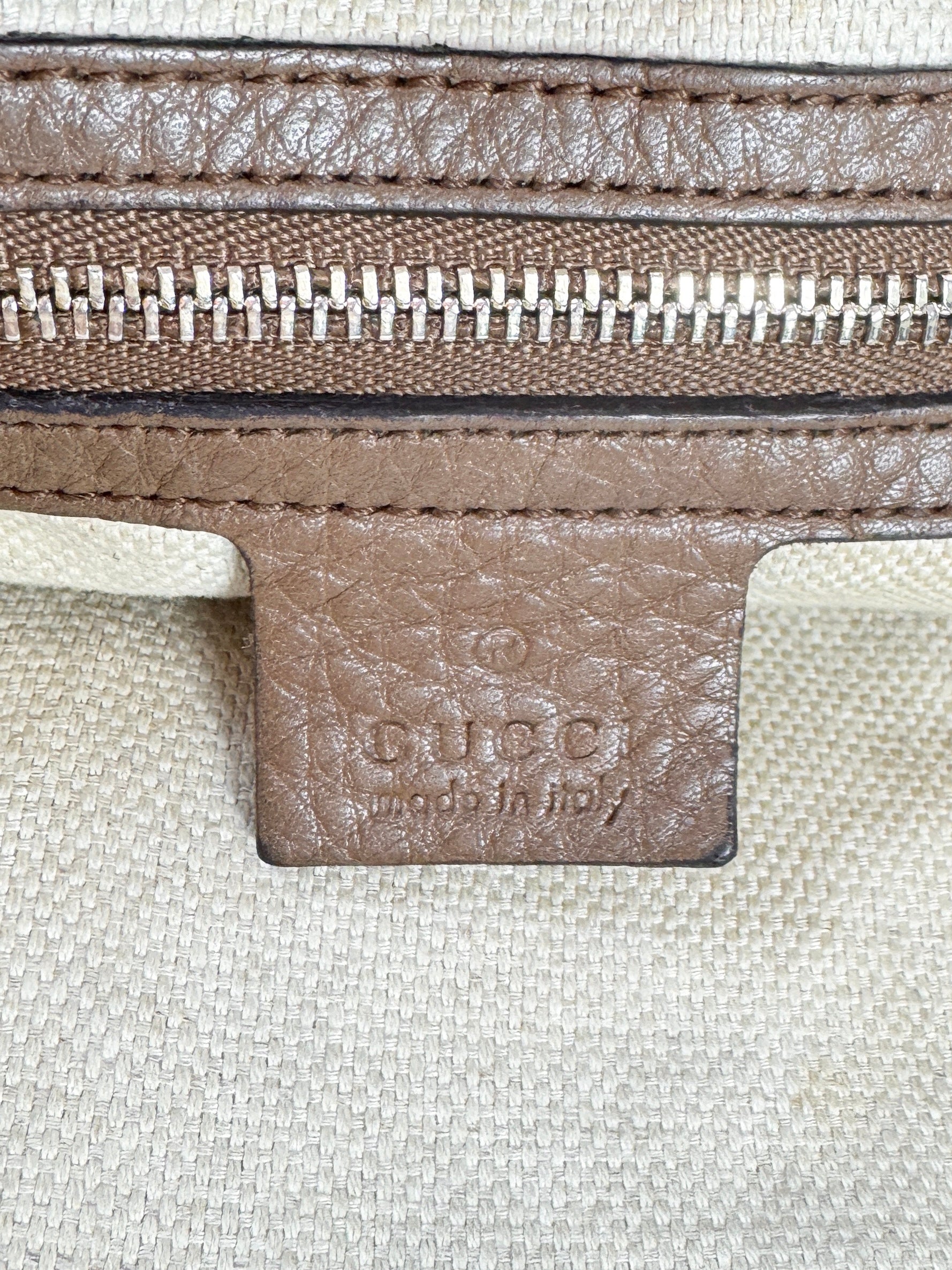 Gucci brown leather medium Soho shoulder bag 308981 002404