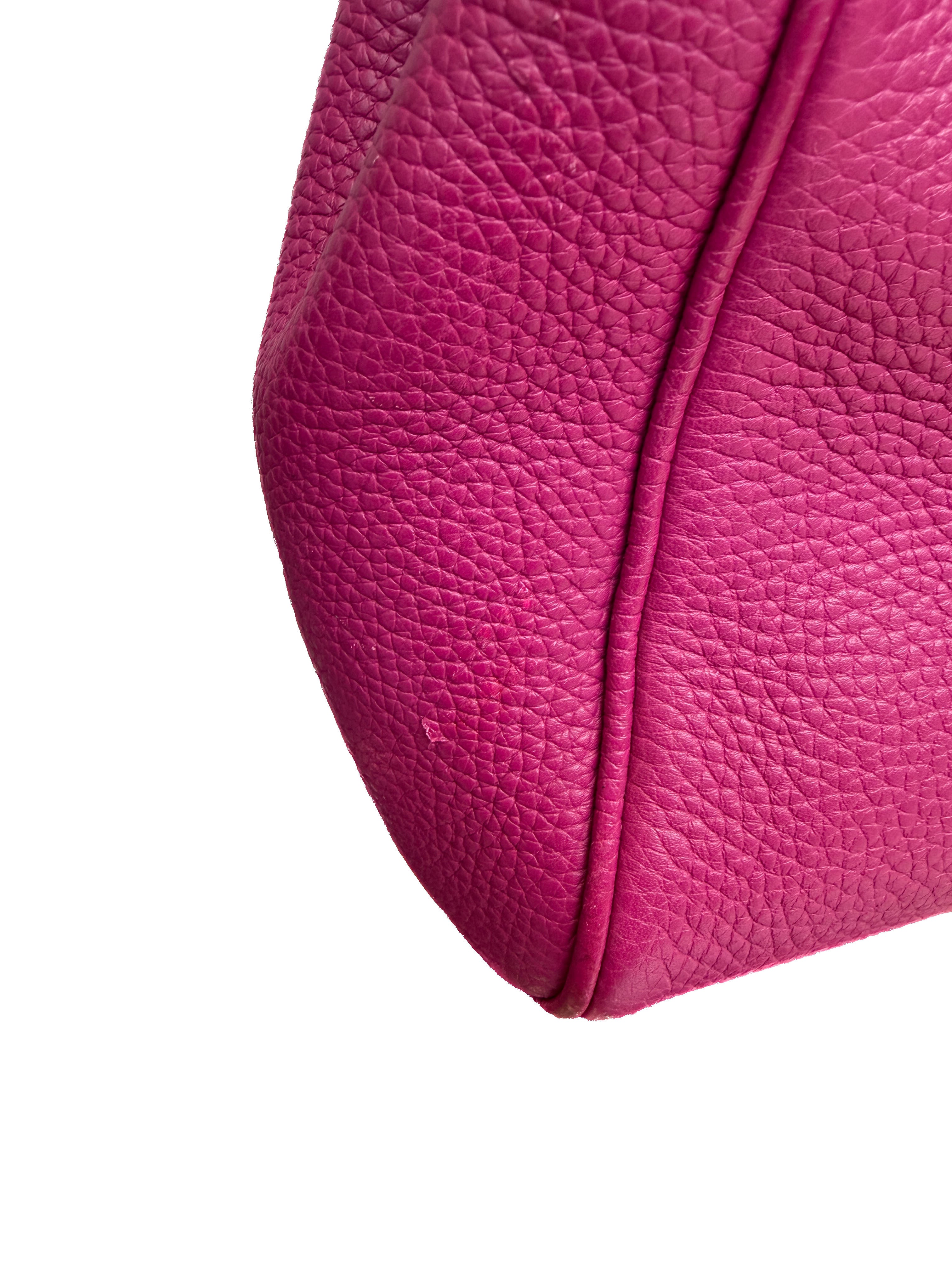 Gucci magenta small Bamboo shopper tote 368823 001998