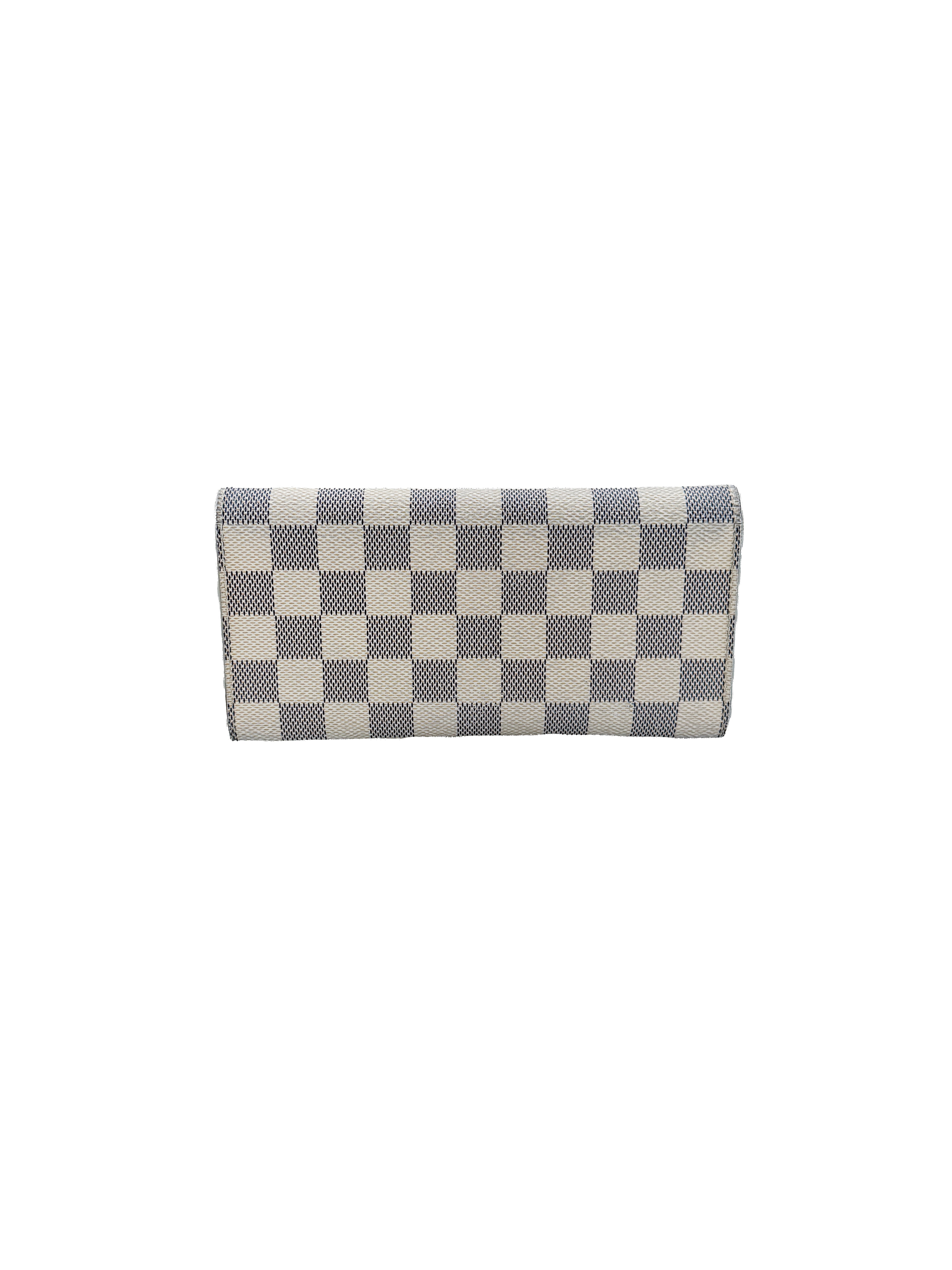 Louis Vuitton damier azur Emilie wallet TA2126