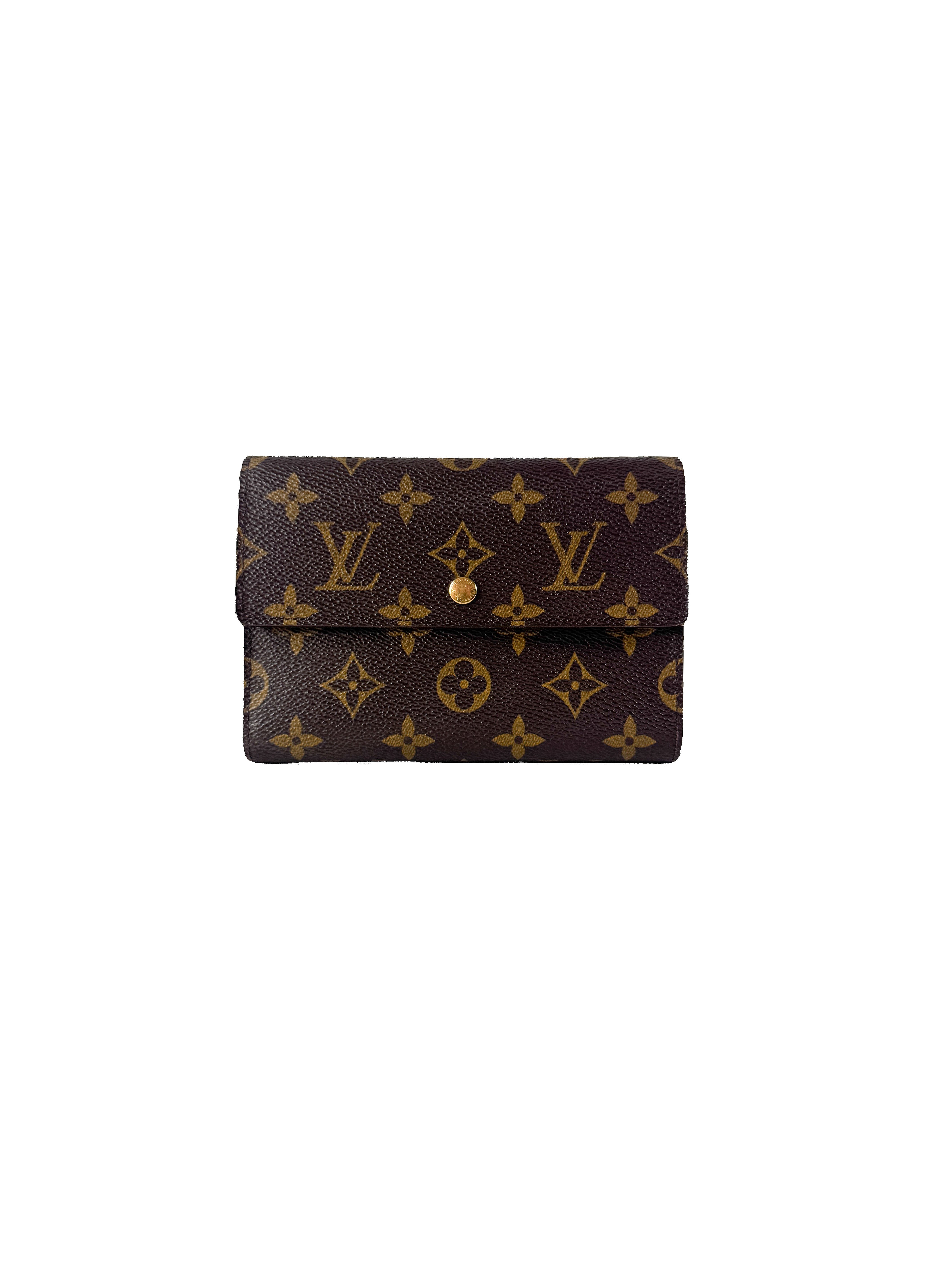 Louis Vuitton Monogram Porte Tresor Etui Papier wallet SP0031
