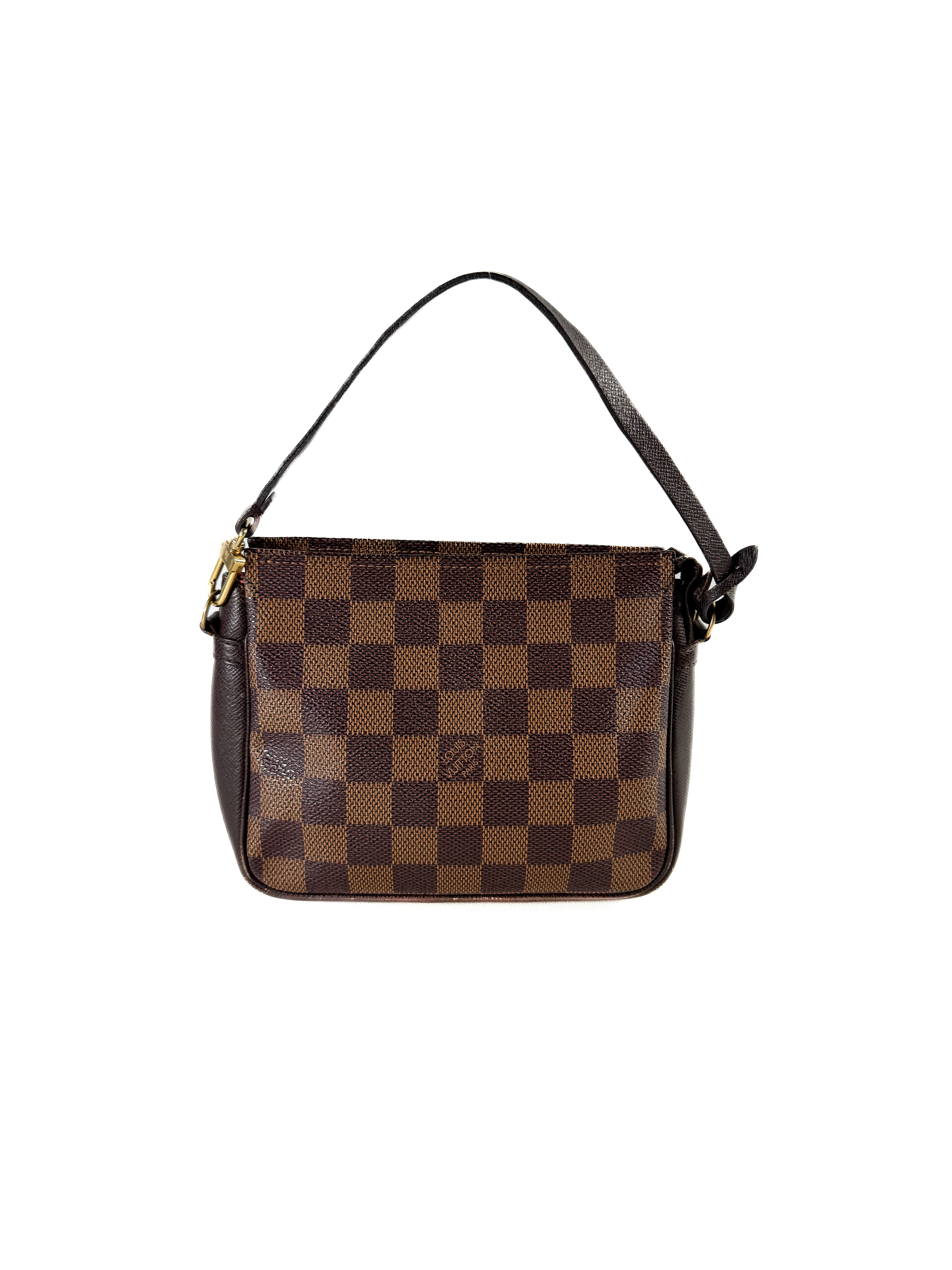 Louis Vuitton damier ebene Trousse makeup bag NO0978