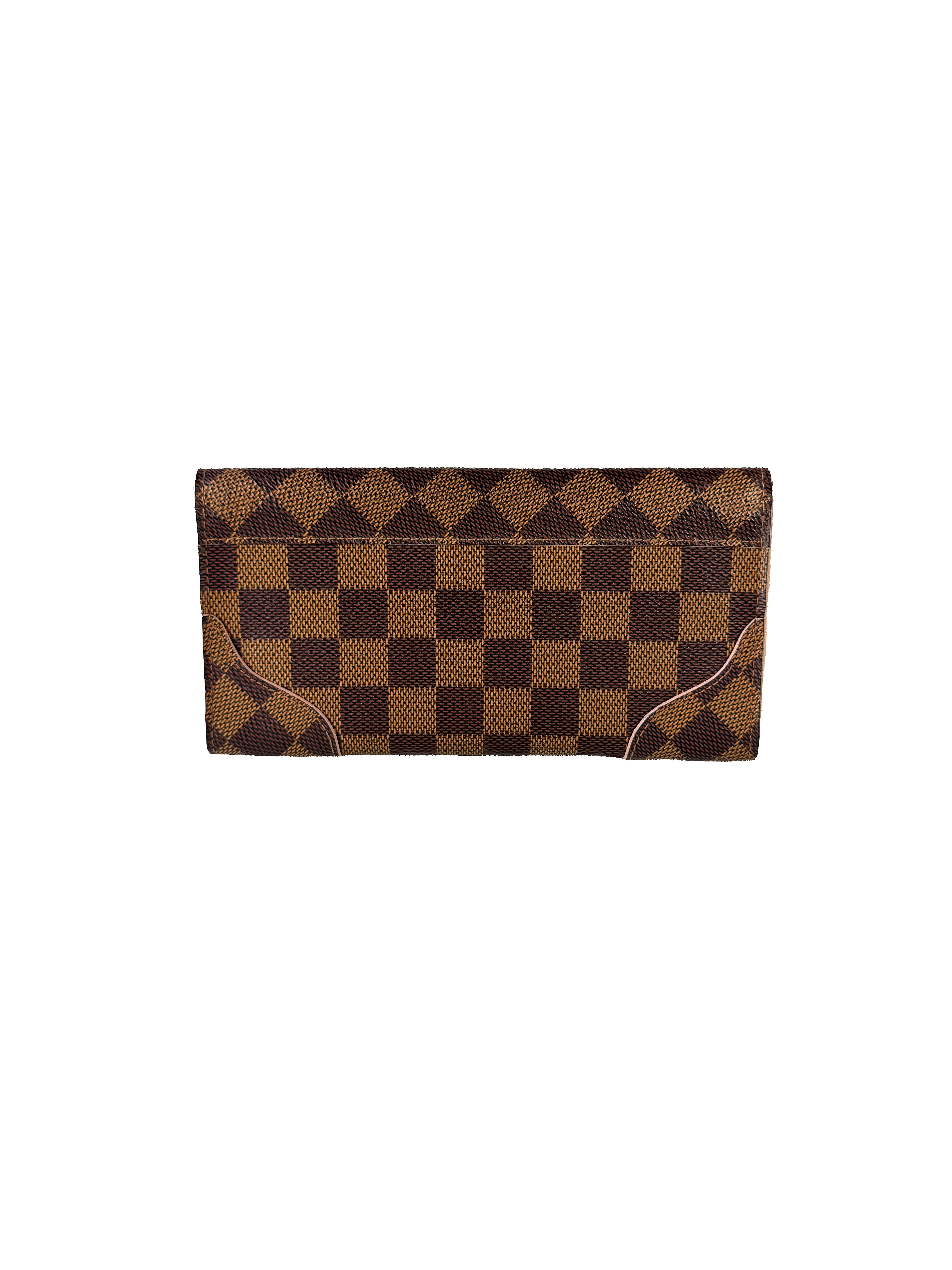 Louis Vuitton damier ebene Caissa wallet CA4175