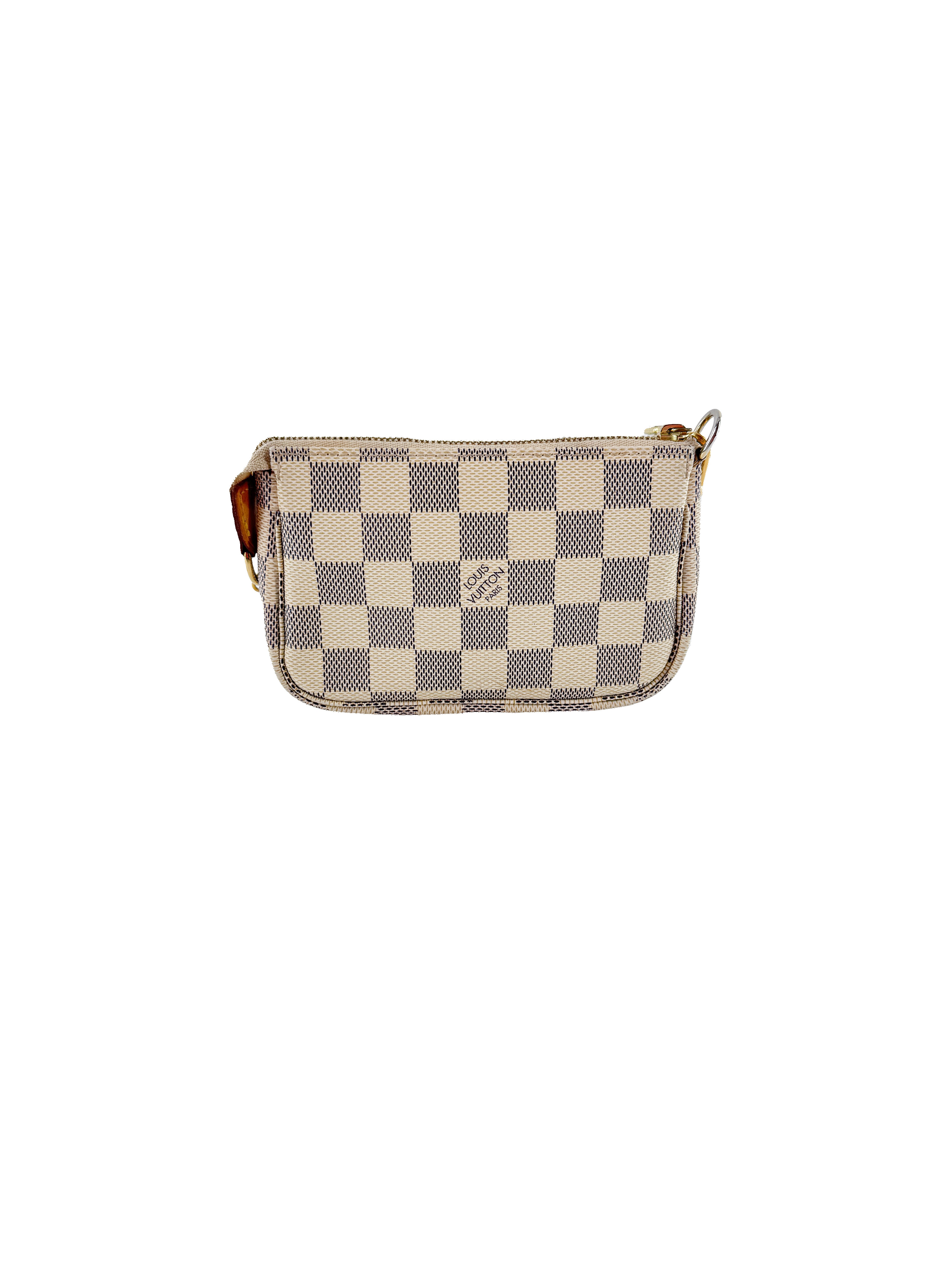 Louis Vuitton damier azur mini pochette DU4160