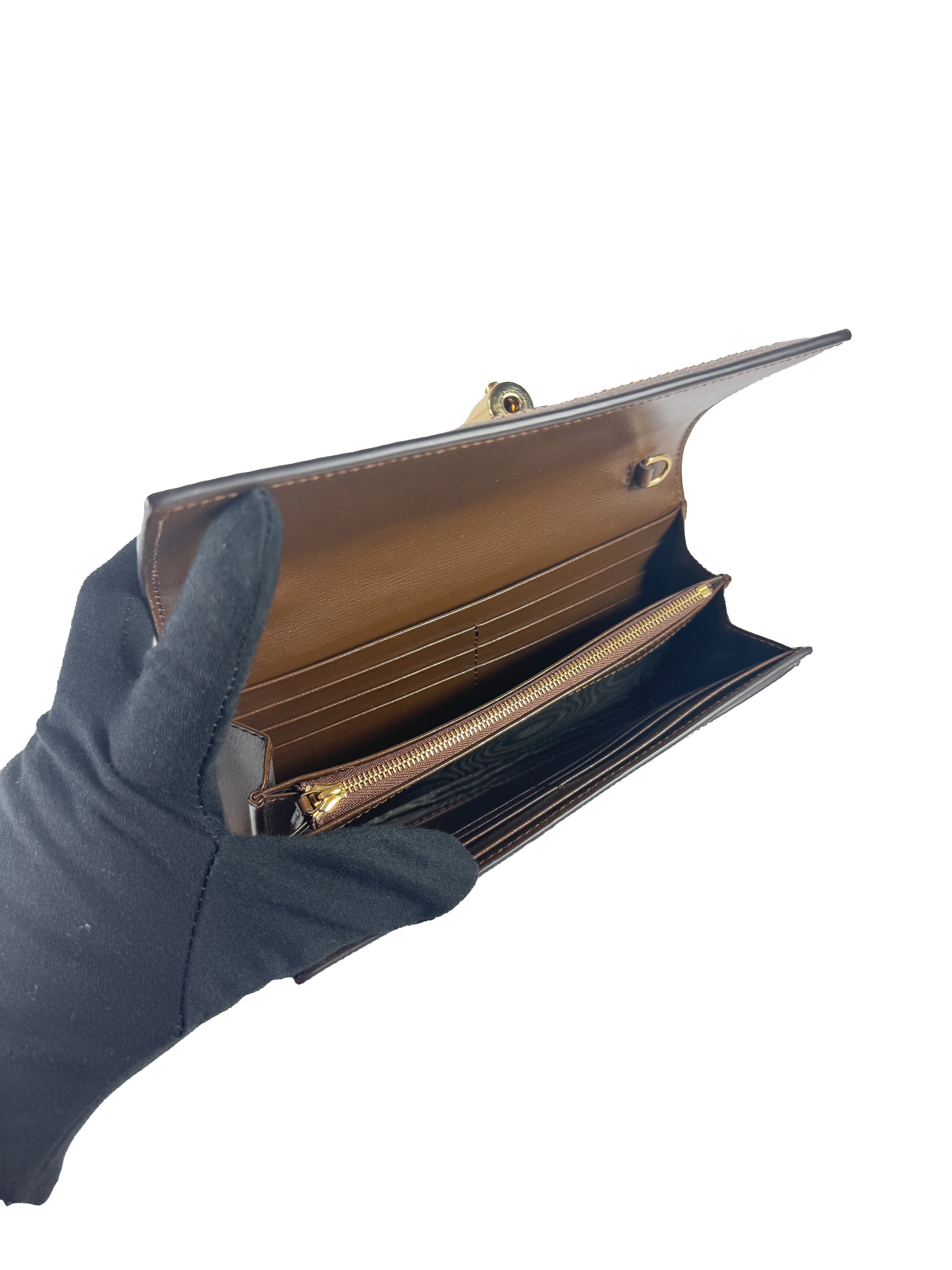 Gucci GG Jackie 1961 wallet on a chain 652681-0416 BOX NEW