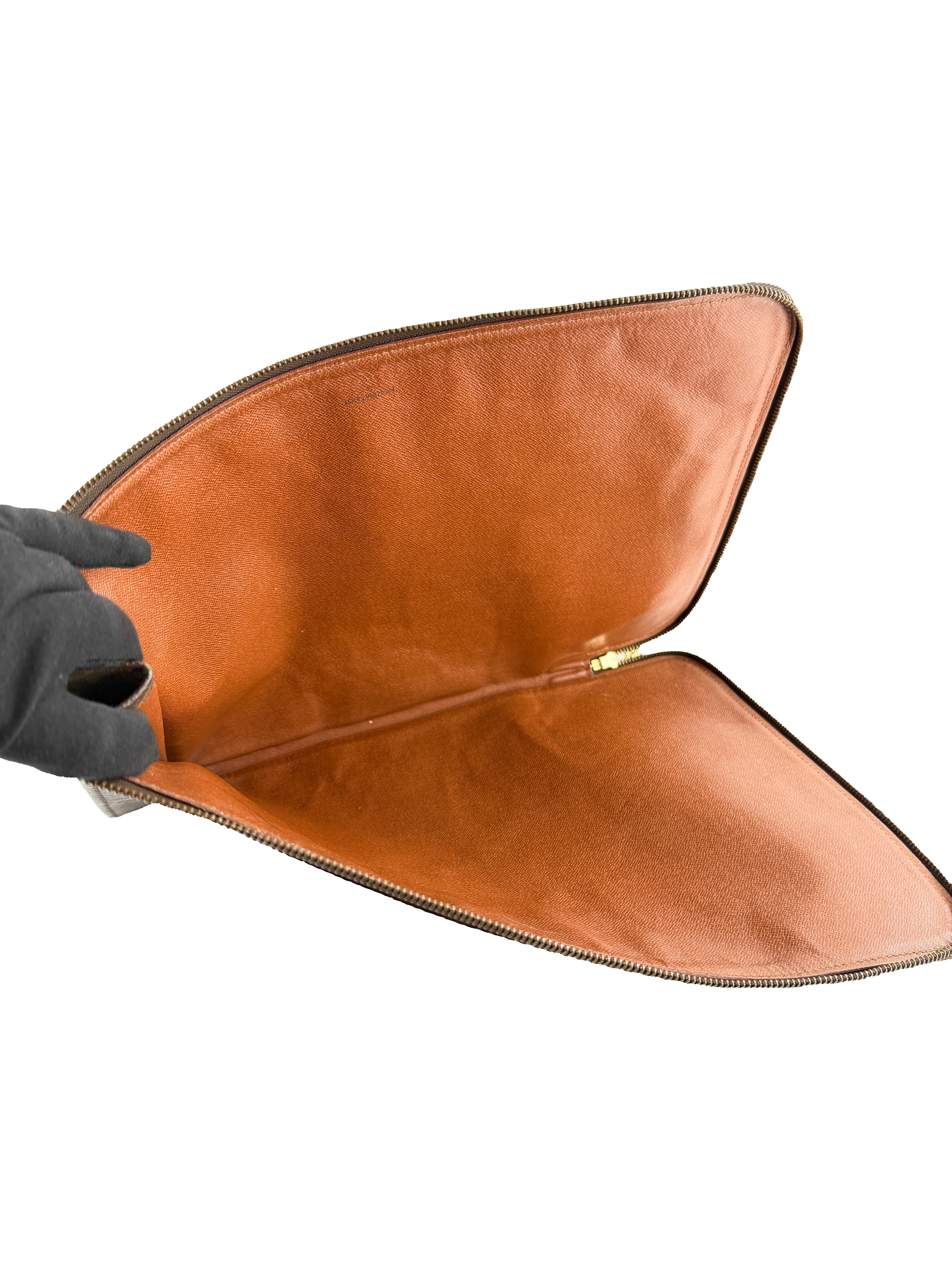 Louis Vuitton monogram porte documents case TH1910