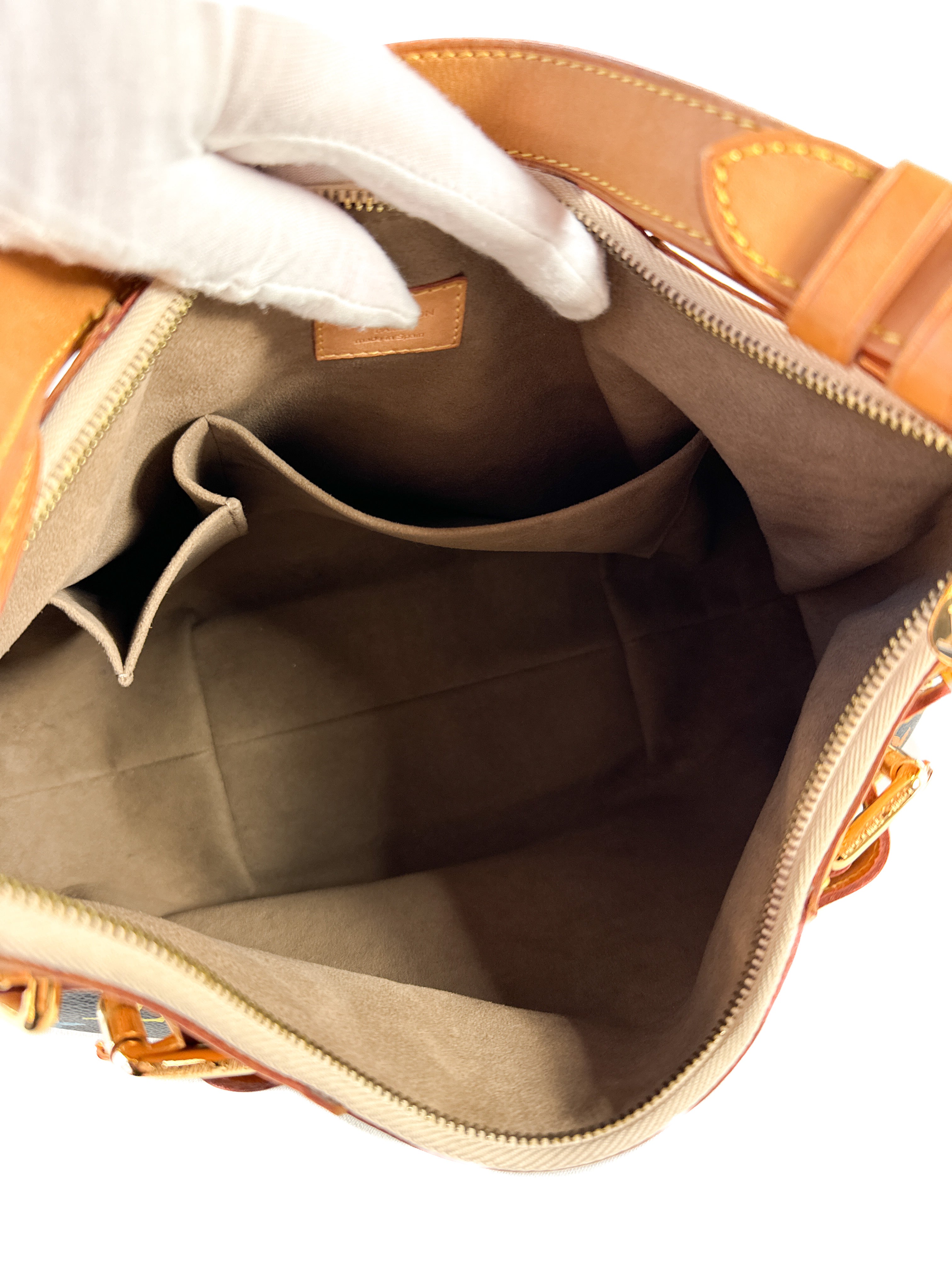 Louis Vuitton black multicolore Greta shoulder bag