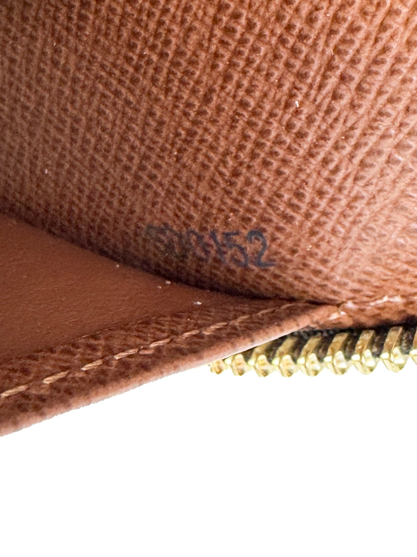 Louis Vuitton monogram organizer zippy wallet SD0152