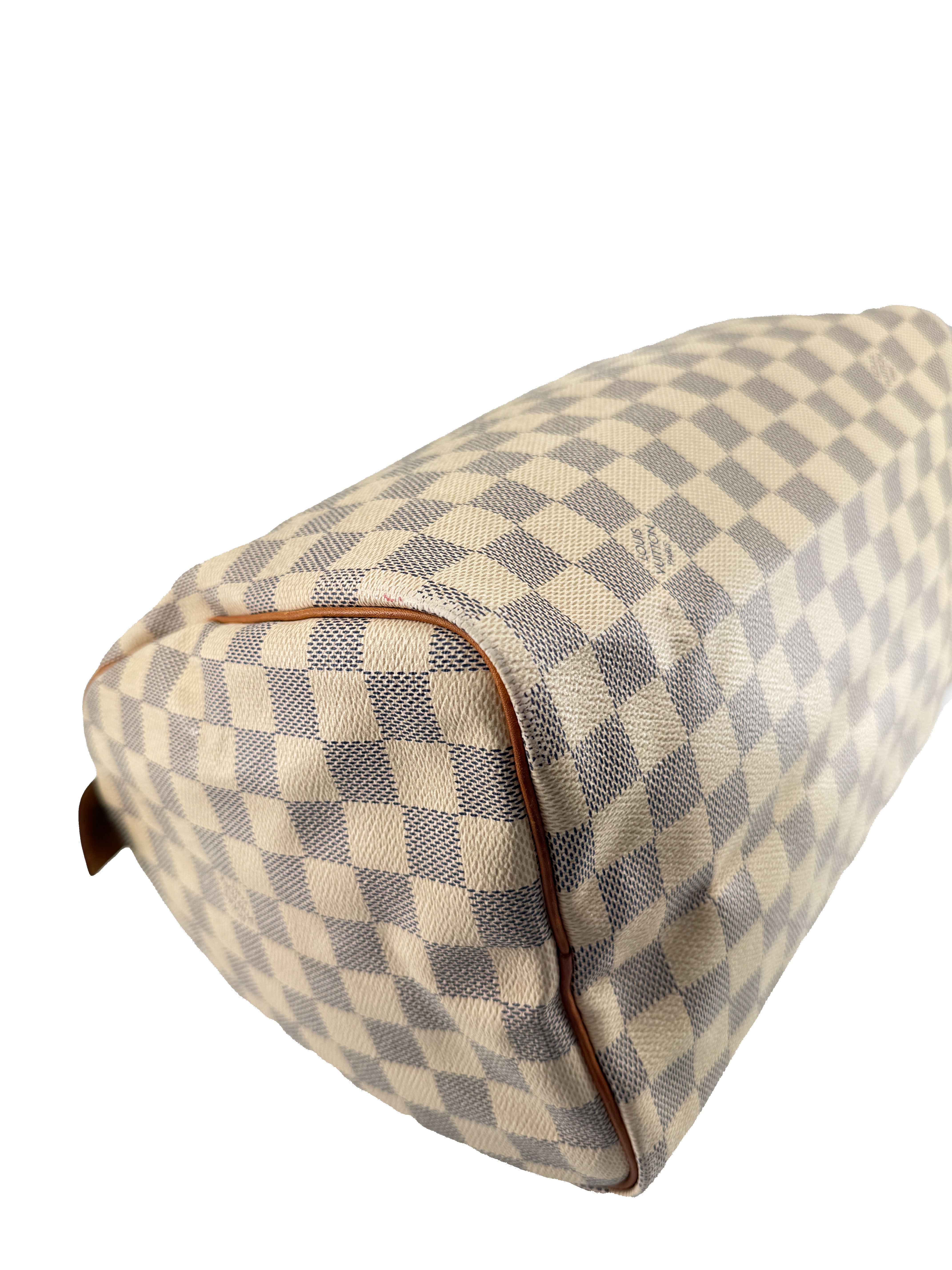 Louis Vuitton damier azur Speedy 30 BA5112