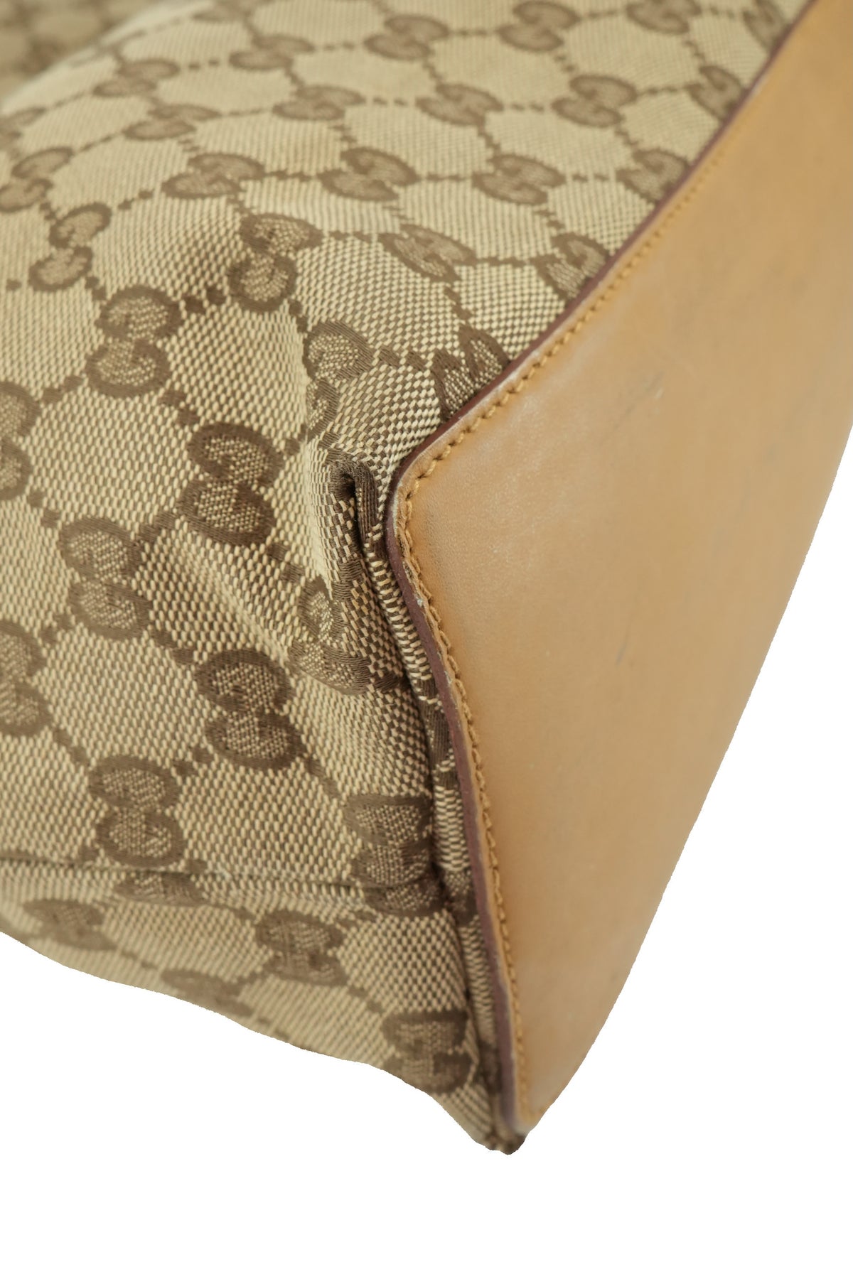 Gucci brown vintage GG tote 002-1095-4025