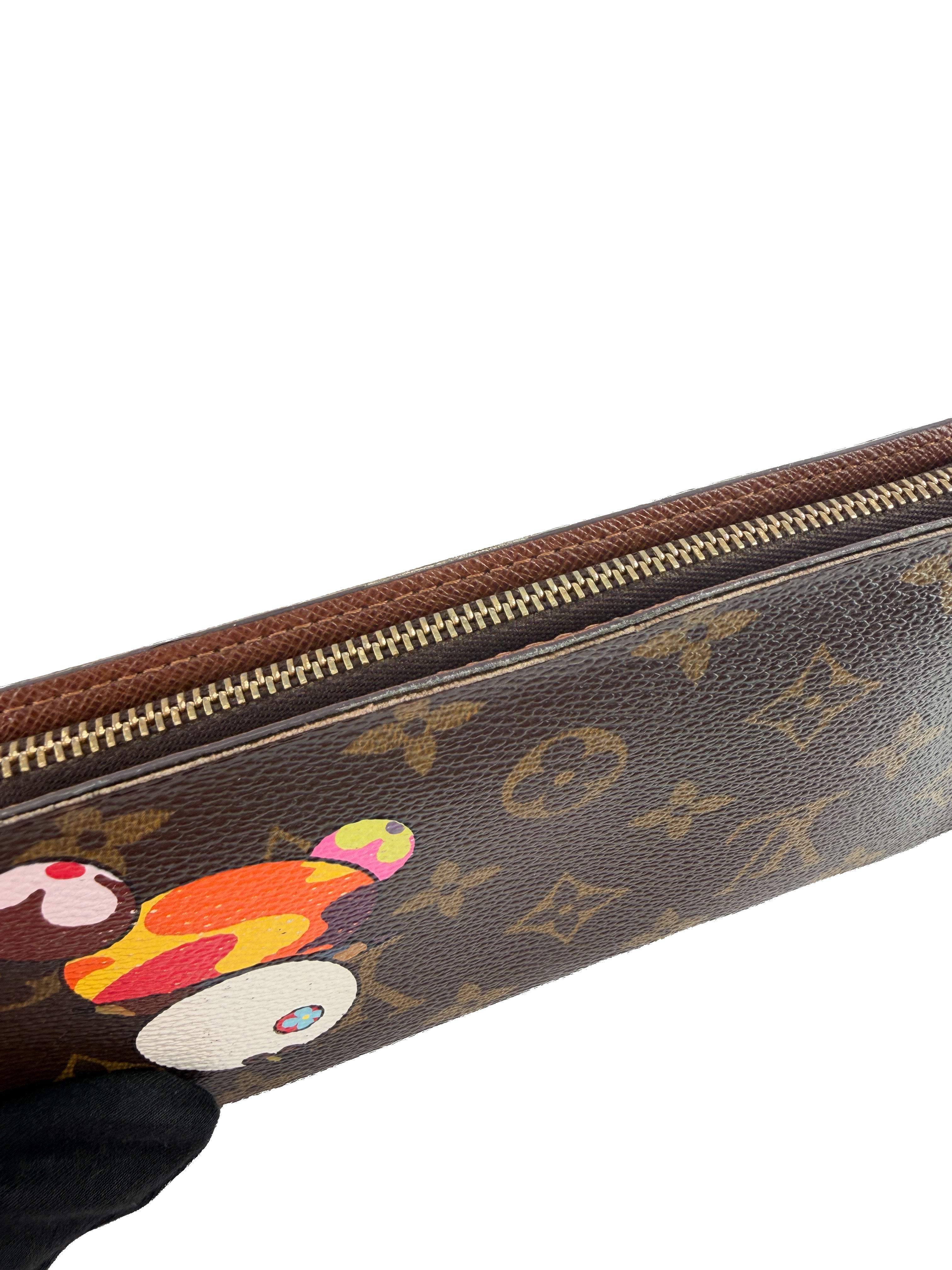 Louis Vuitton Monogram Panda Porte Monnaie Zip wallet CA0094