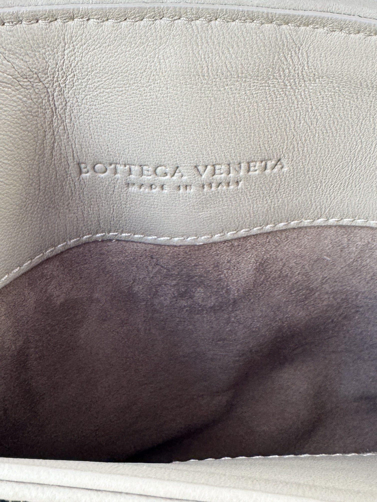 Bottega Veneta Olimpia Intreciatto embroidered shoulder bag