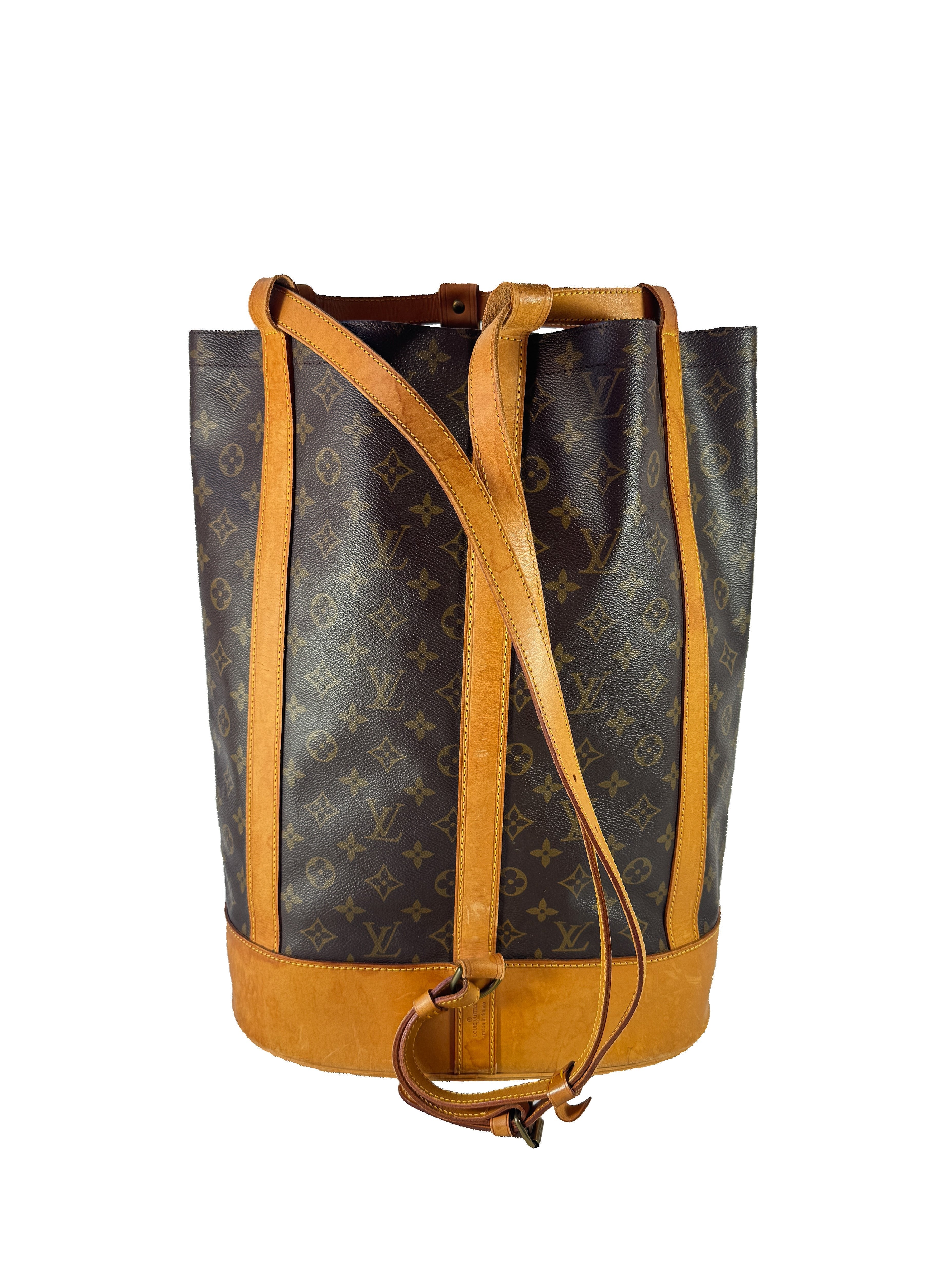 Louis Vuitton monogram randonne GM sling 910A2