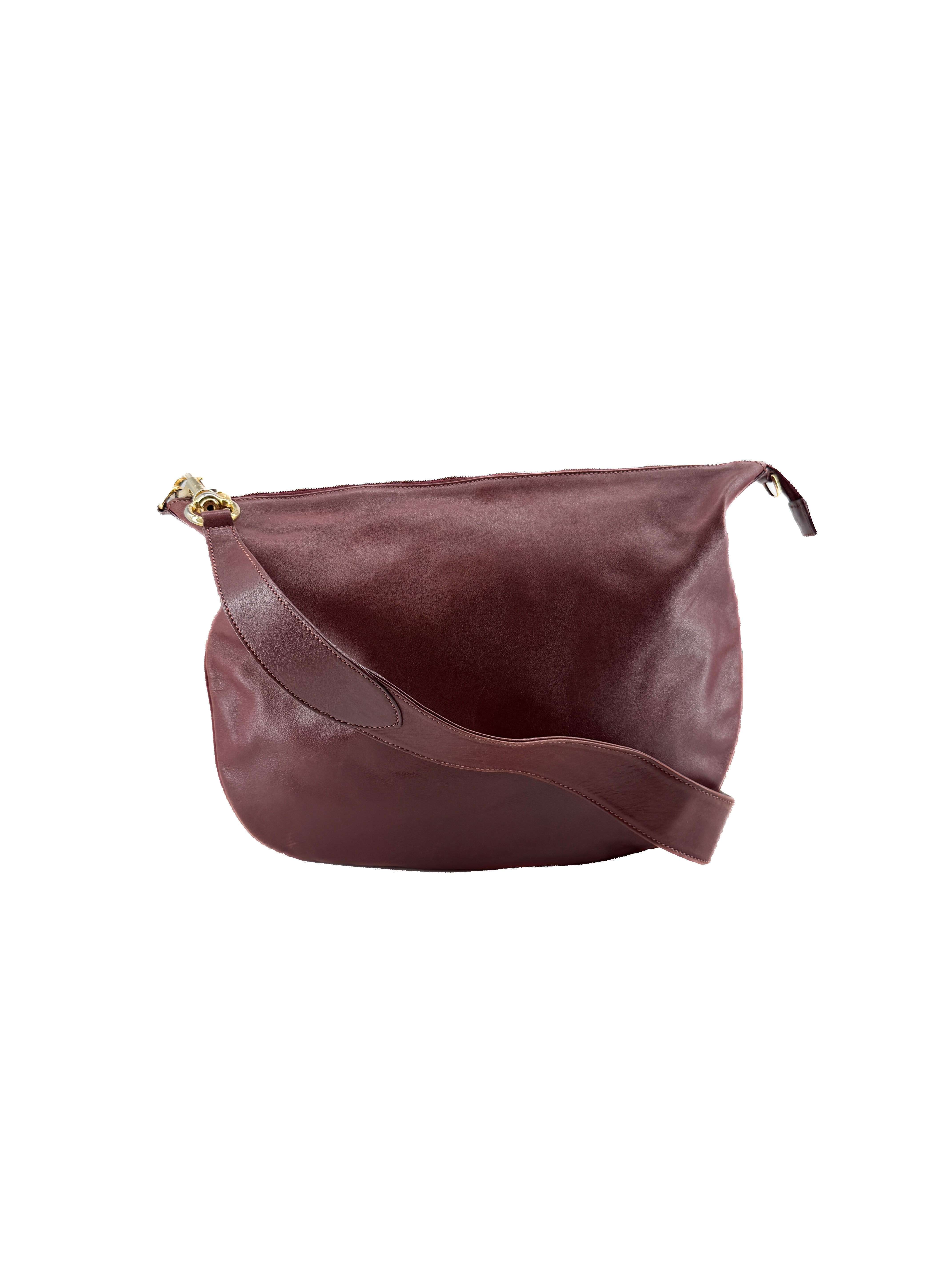 Gucci burgundy leather crossbody 001-115-1206