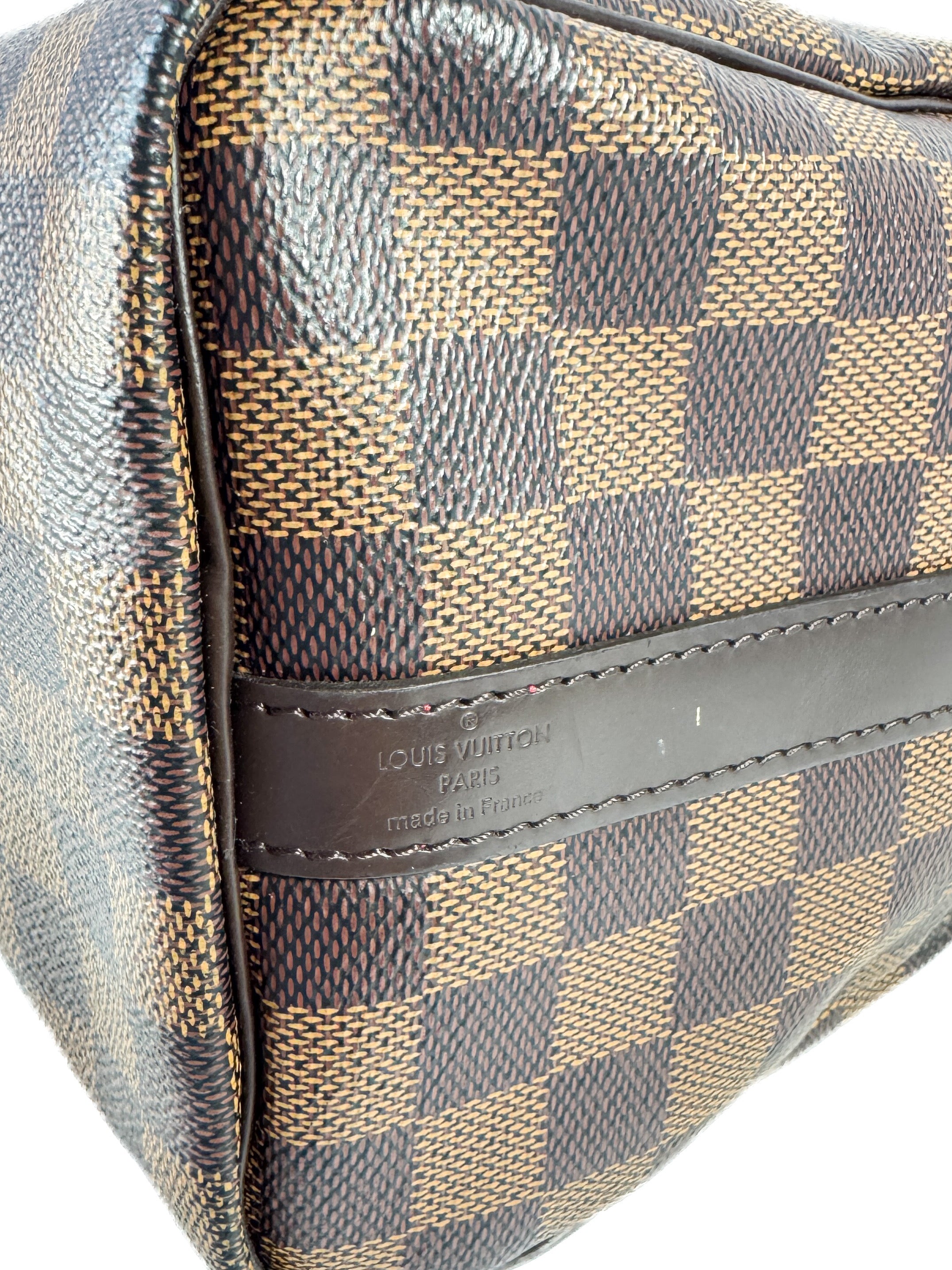 Louis Vuitton damier ebene Speedy 25 Bandouliere NM LA3199