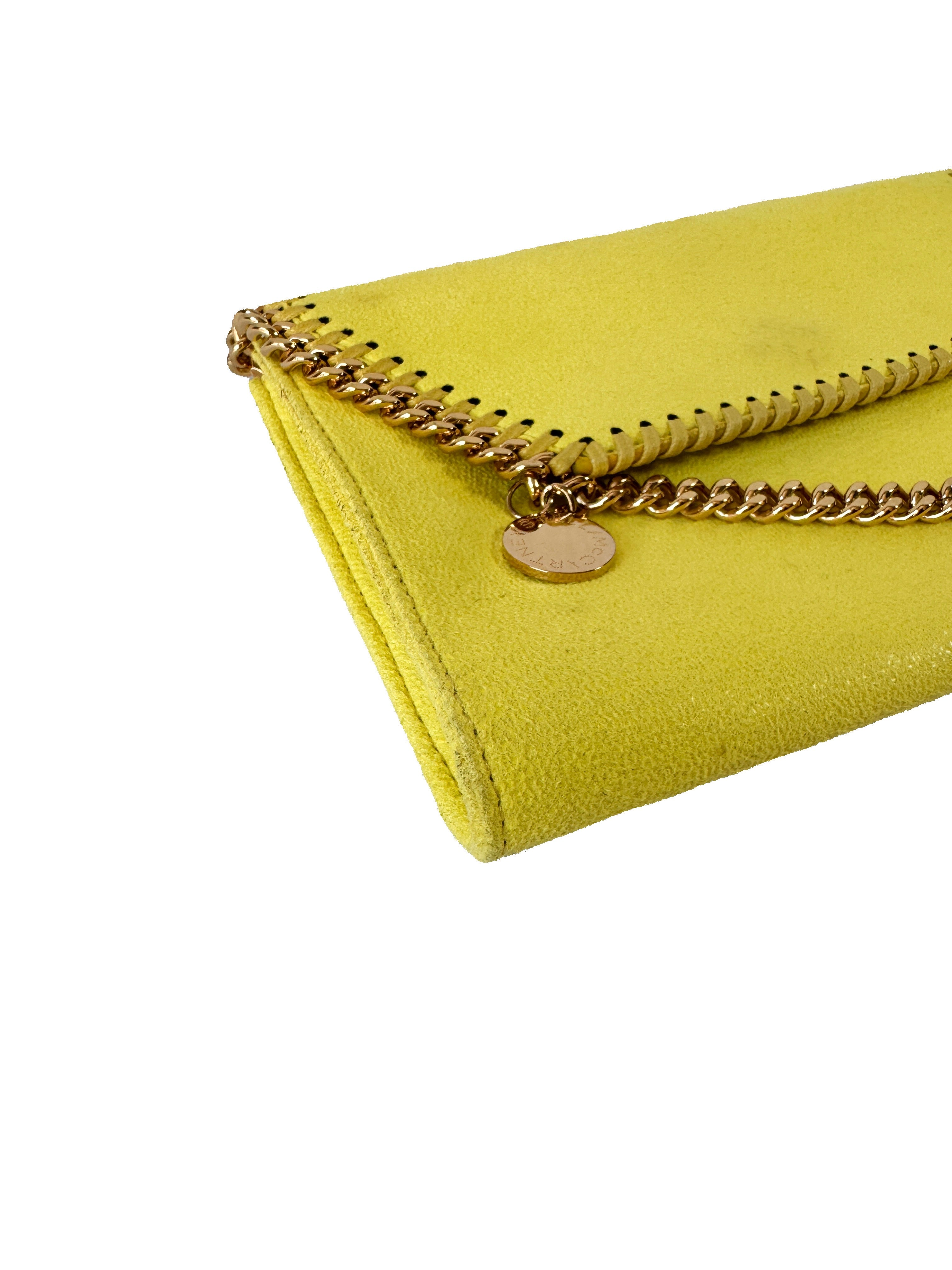 Stella McCartney canary mini Falabella shaggy deer crossbody *as is*