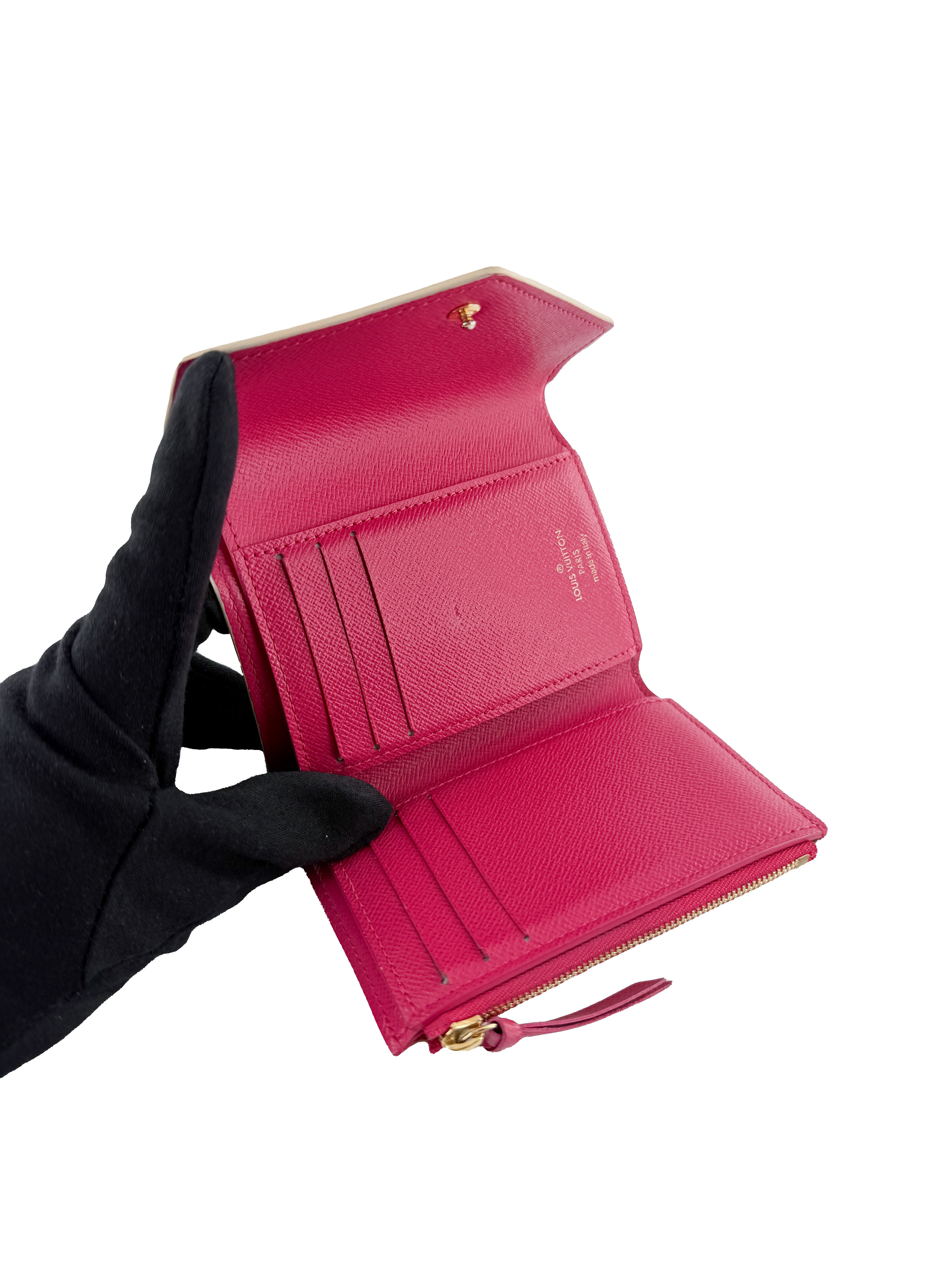 Louis Vuitton damier azur studded Victorine wallet