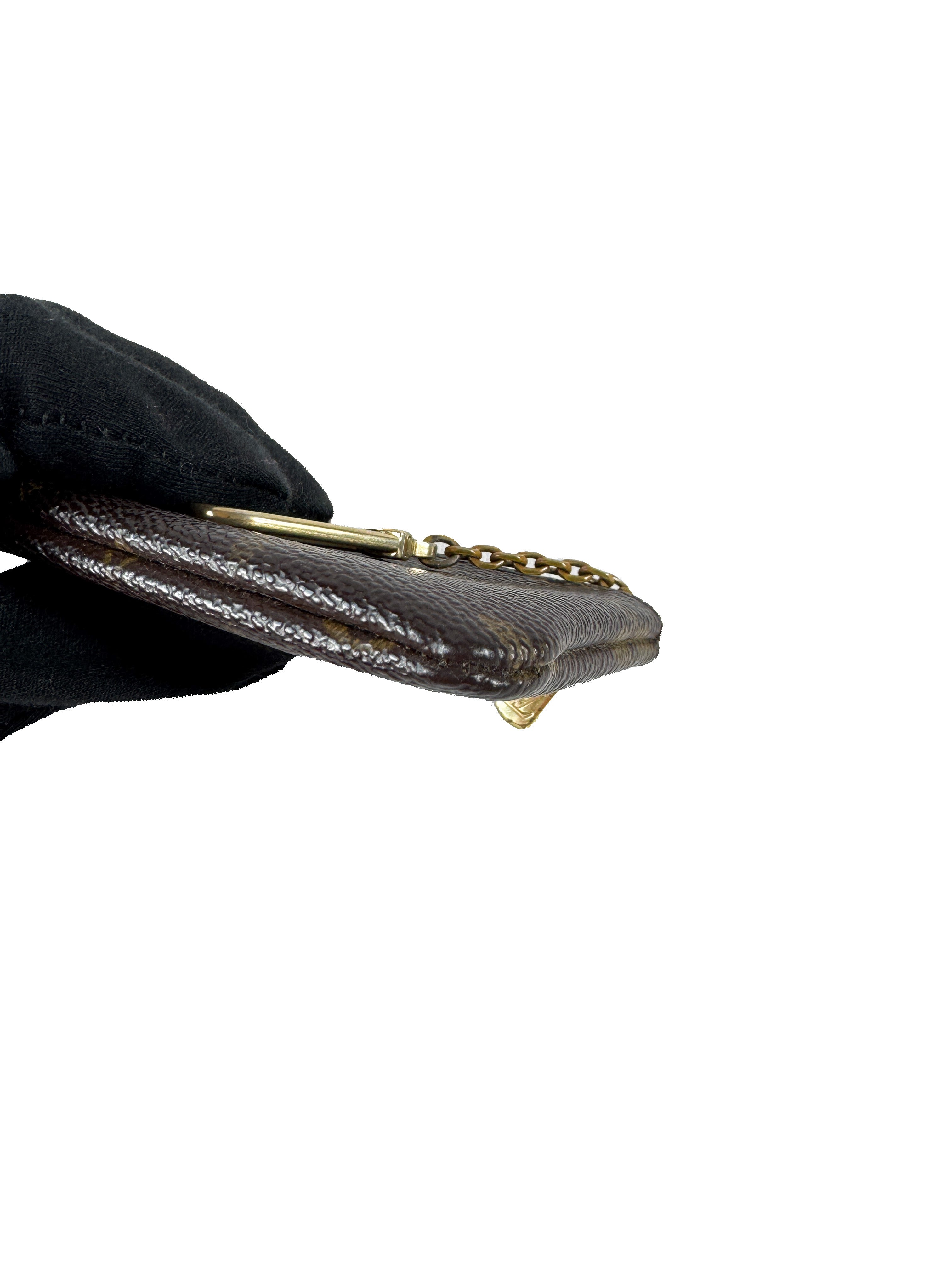 Louis Vuitton monogram key cles pouch ET0044