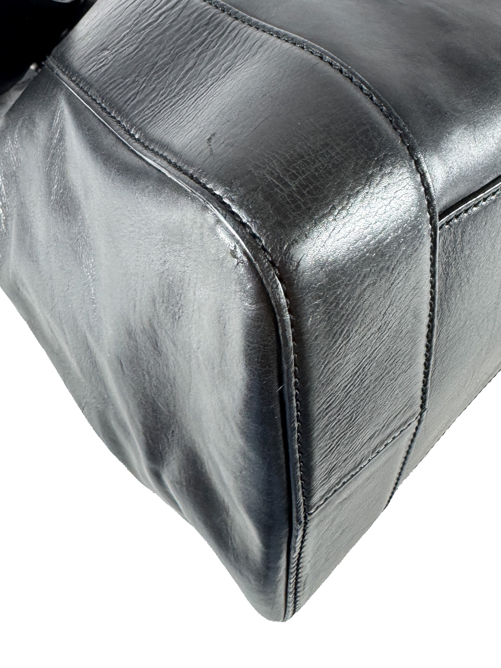 Gucci black horse head Ribot tote 296877 502752