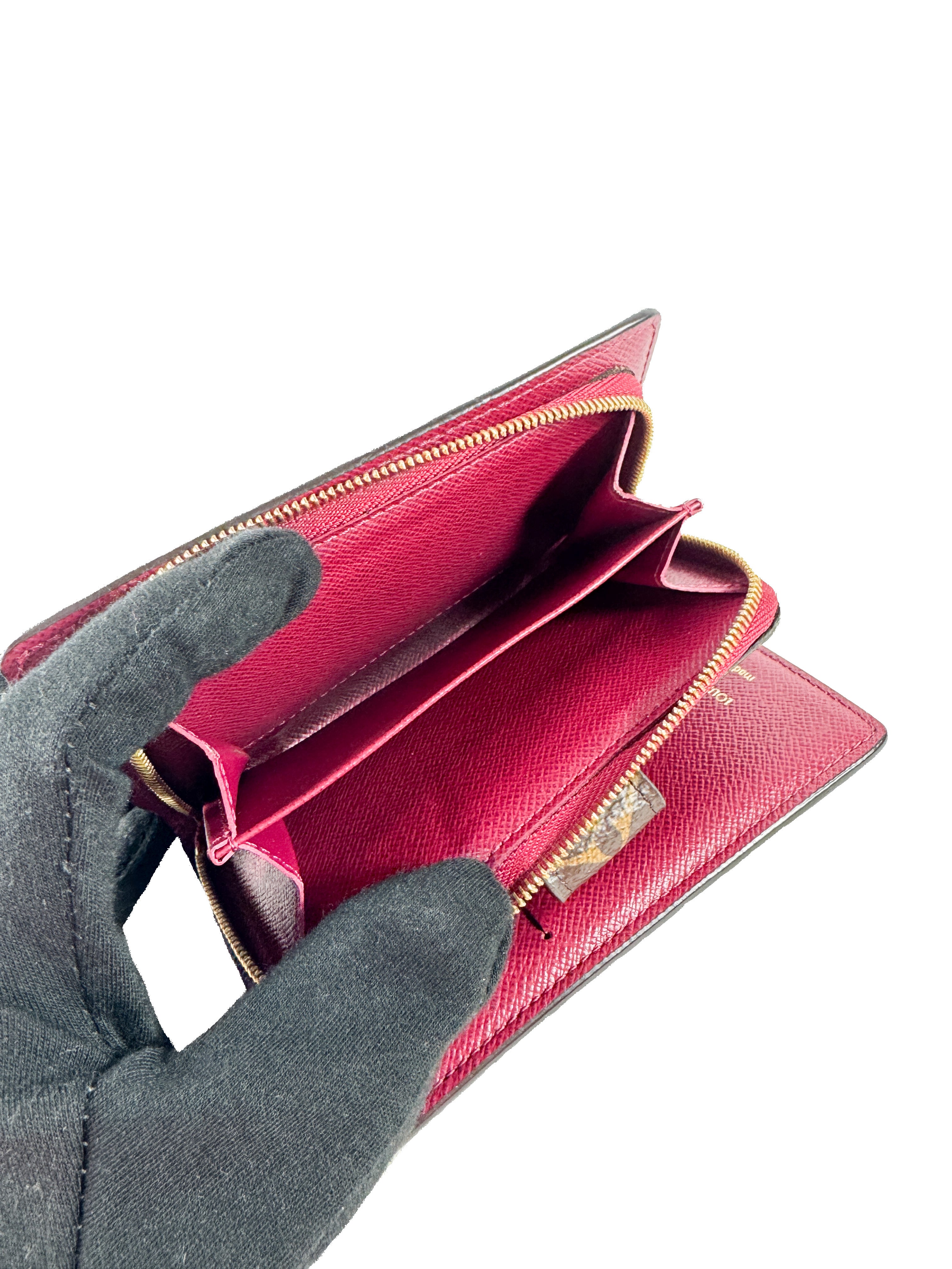 Louis Vuitton Monogram Fuchsia Portefeuille Juliet Wallet SP4200