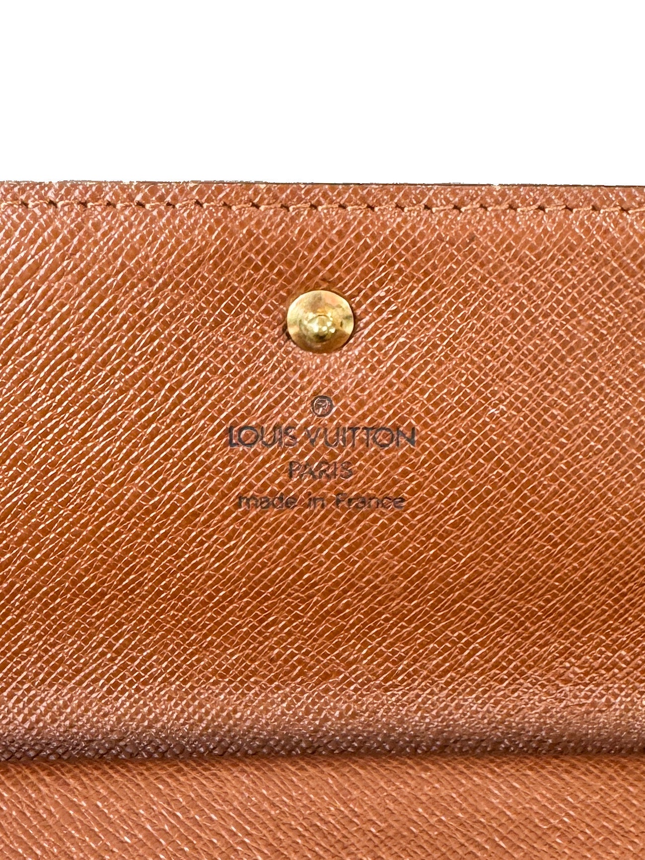 Louis Vuitton monogram porte tresor trifold international wallet MB0063