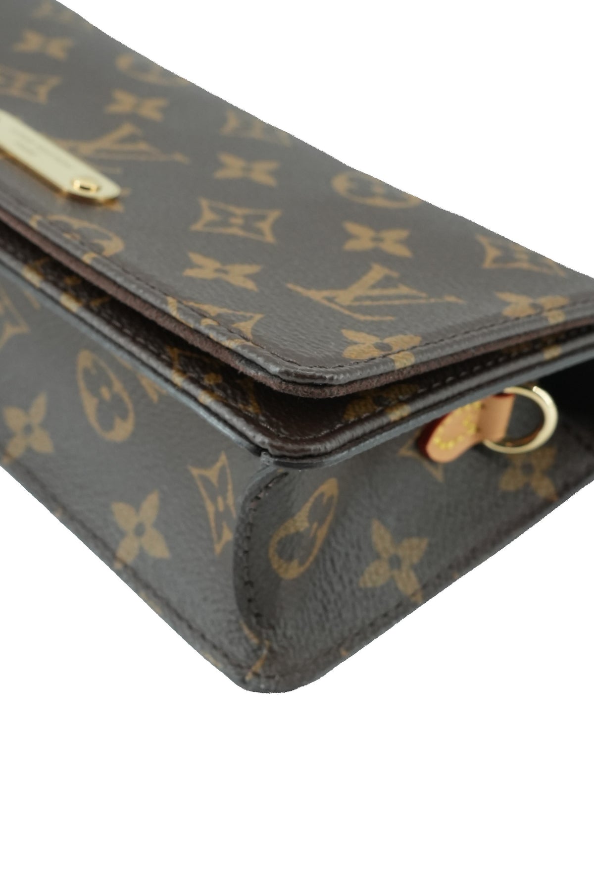 Louis Vuitton monogram Lily wallet on a chain NFC