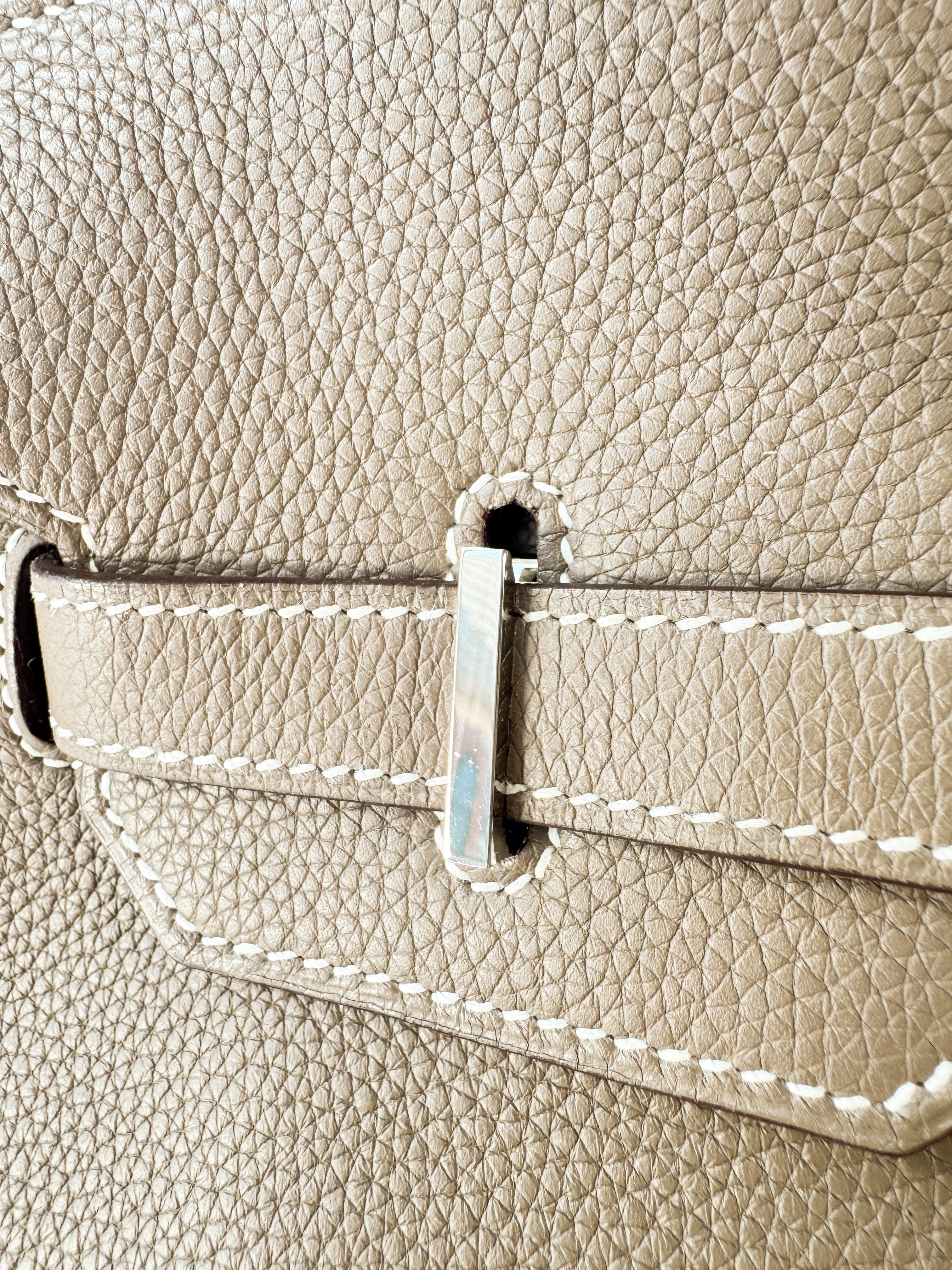 Hermès togo Birkin 35 Etoupe