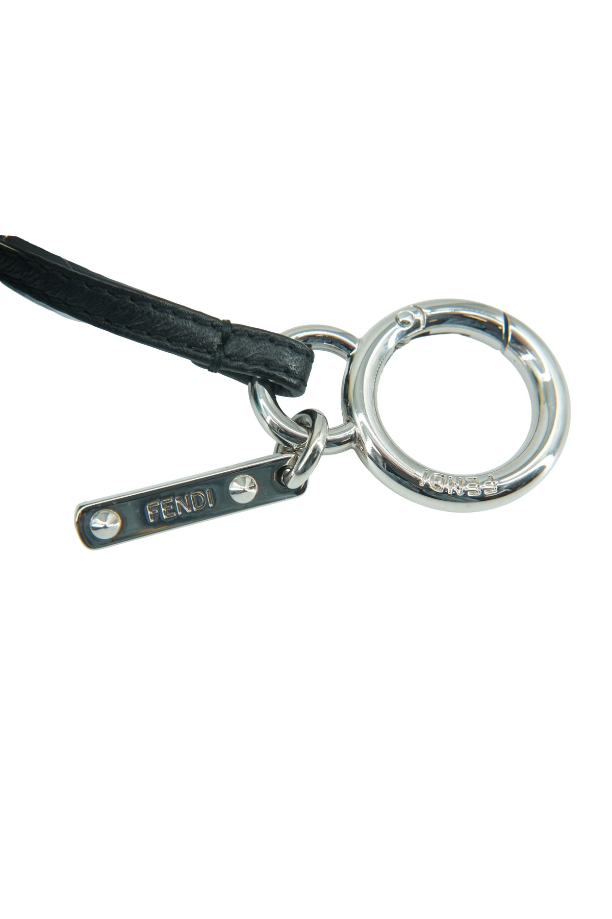 Fendi blue/cream Monster bag charm