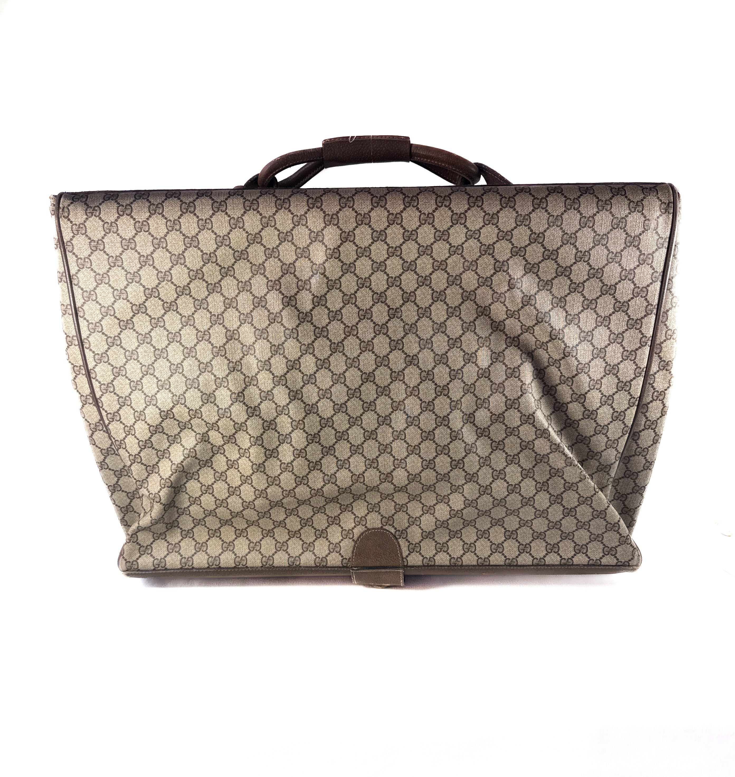 Gucci GG Supreme 1980s garment bag 24-011-594 **as is**