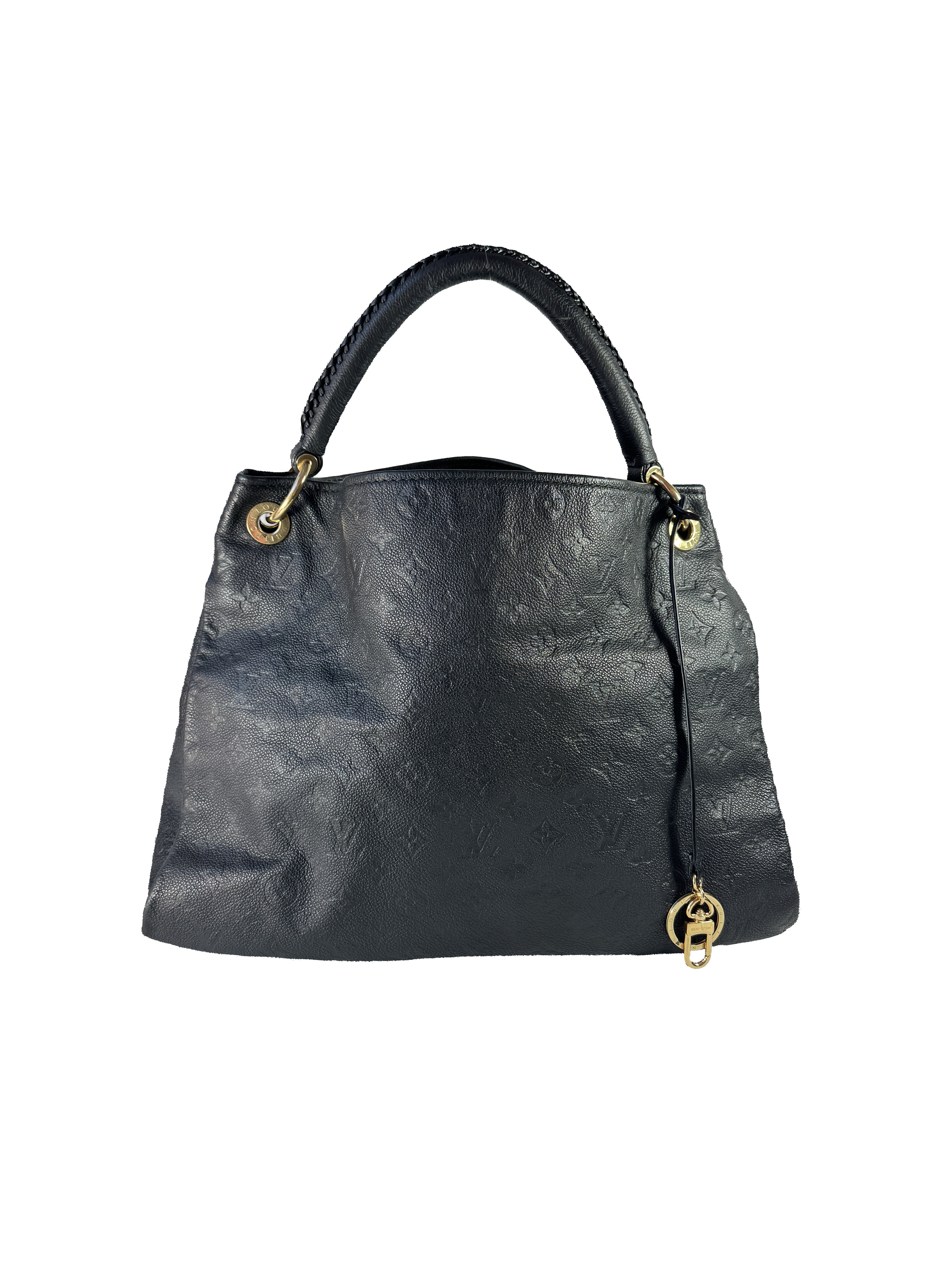 Louis Vuitton monogram black empreinte Artsy MM CA1185