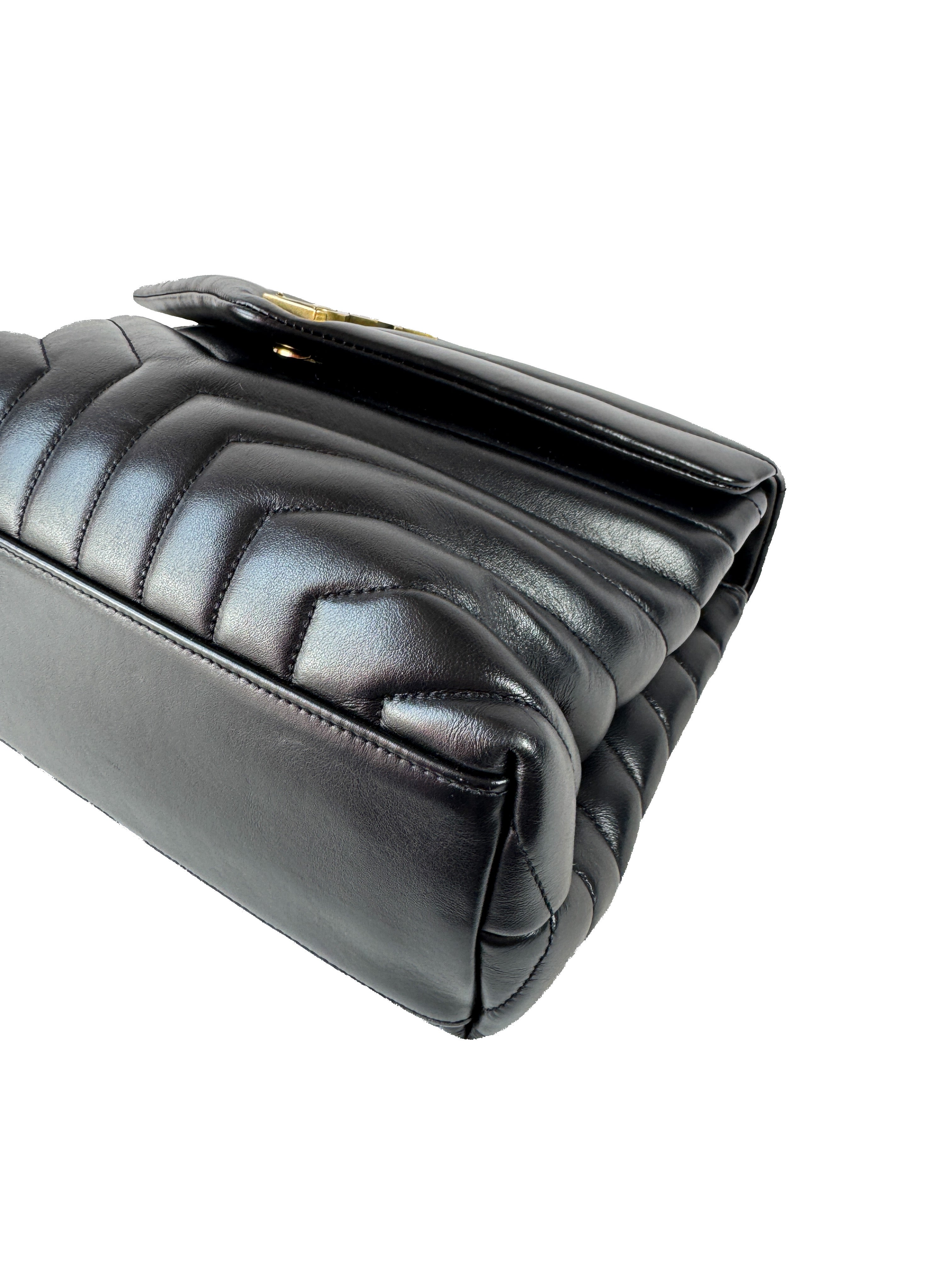 Saint Laurent Medium LouLou Matelasse Shoulder Bag YCT674946-0122