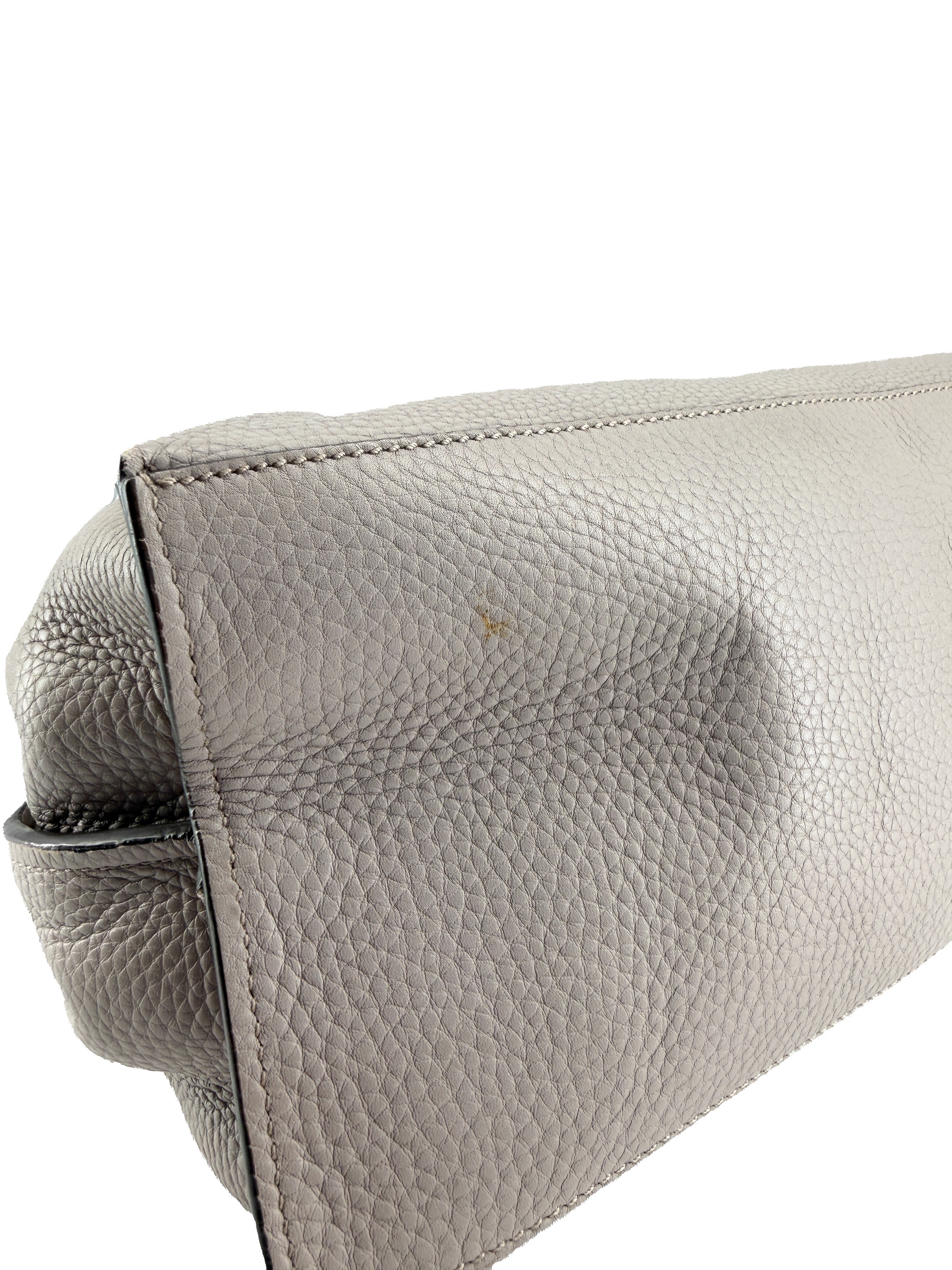 Gucci gray Bamboo daily top handle 370830002123 370830002123