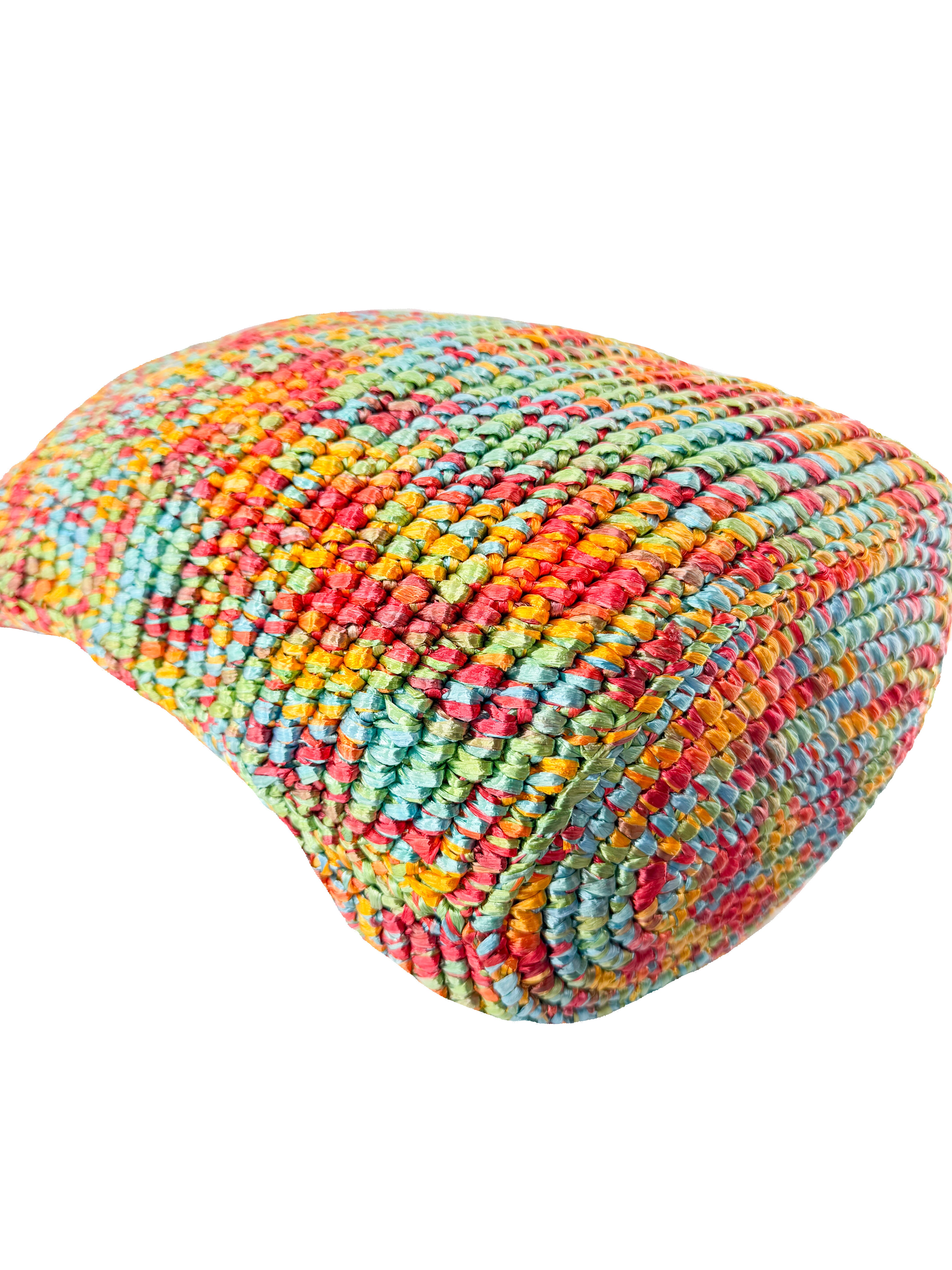 Gucci GG multicolor Raffia Blondie tote 746228 520981