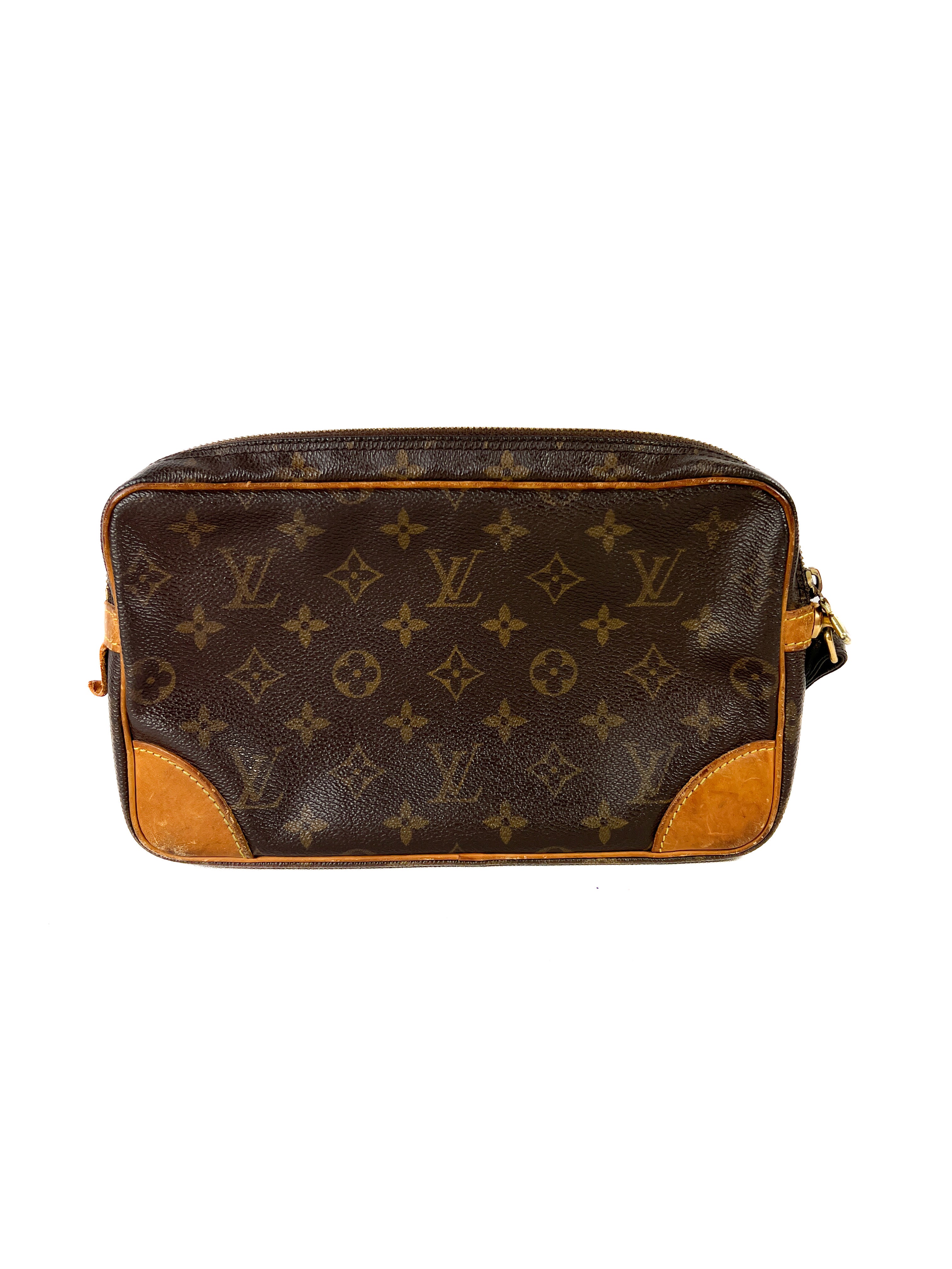 Louis Vuitton monogram Marly Draggone GM clutch/wristlet SL0011