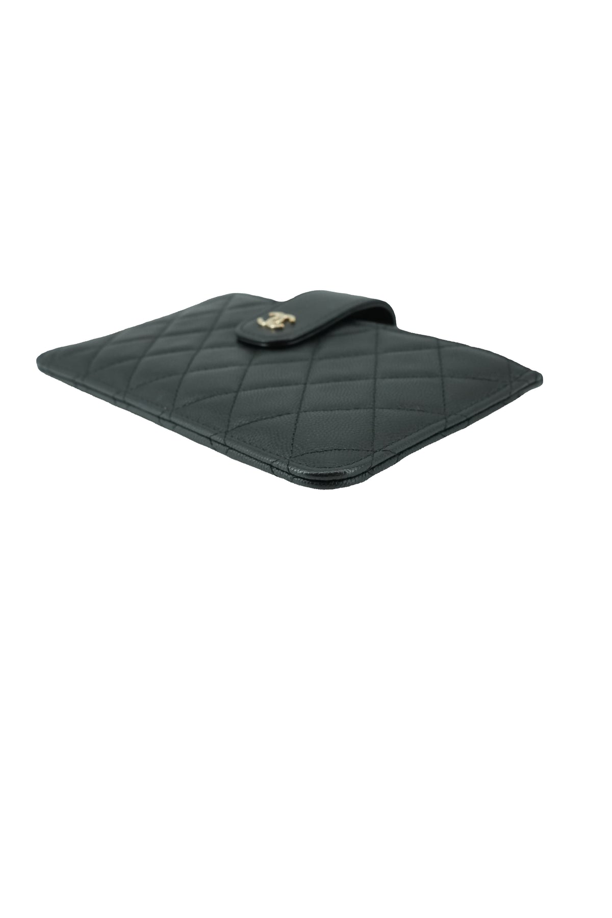 Chanel caviar quilted classic strap pouch long wallet 28686501
