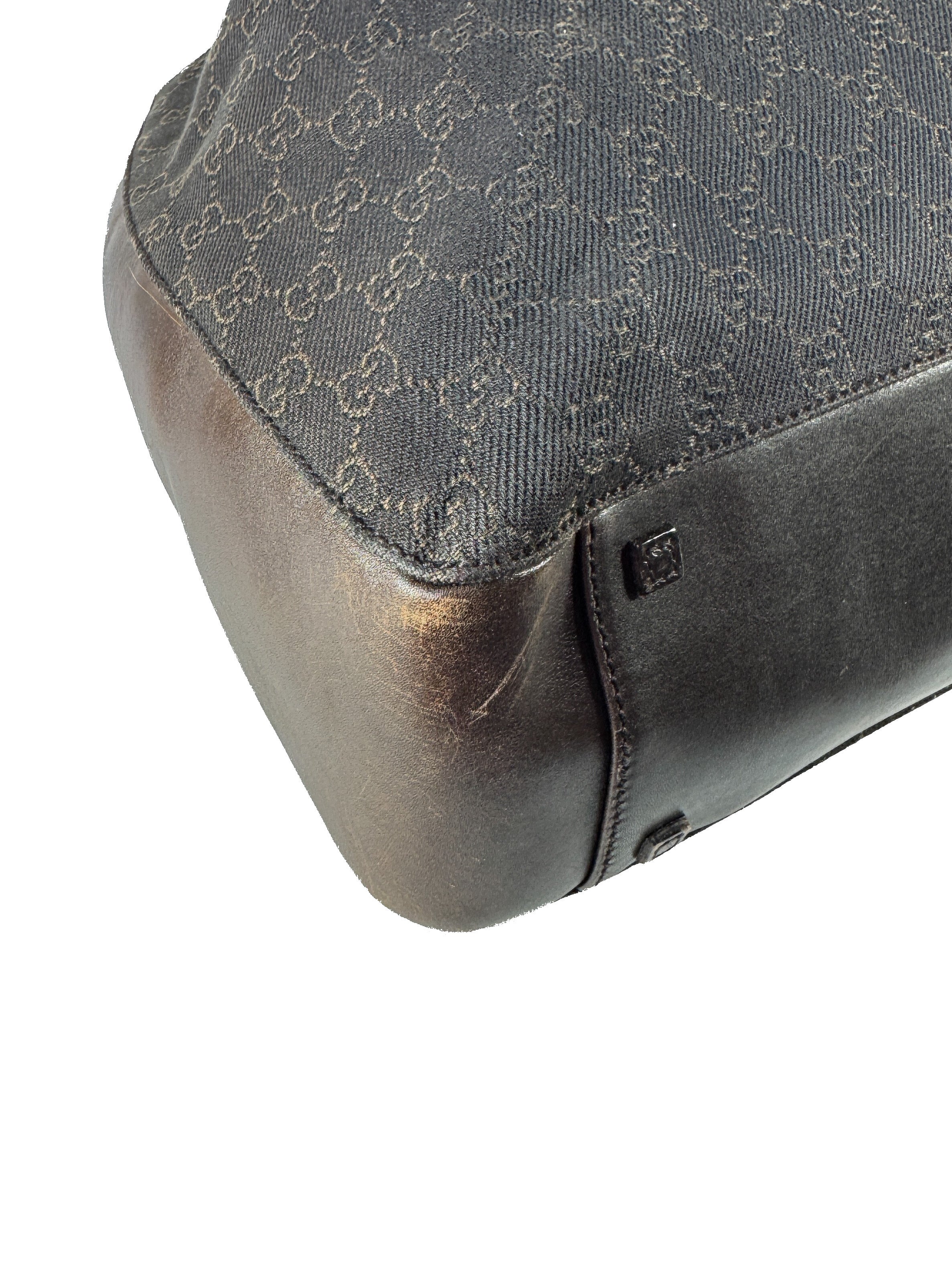 Gucci brown signature canvas tote 101920213048